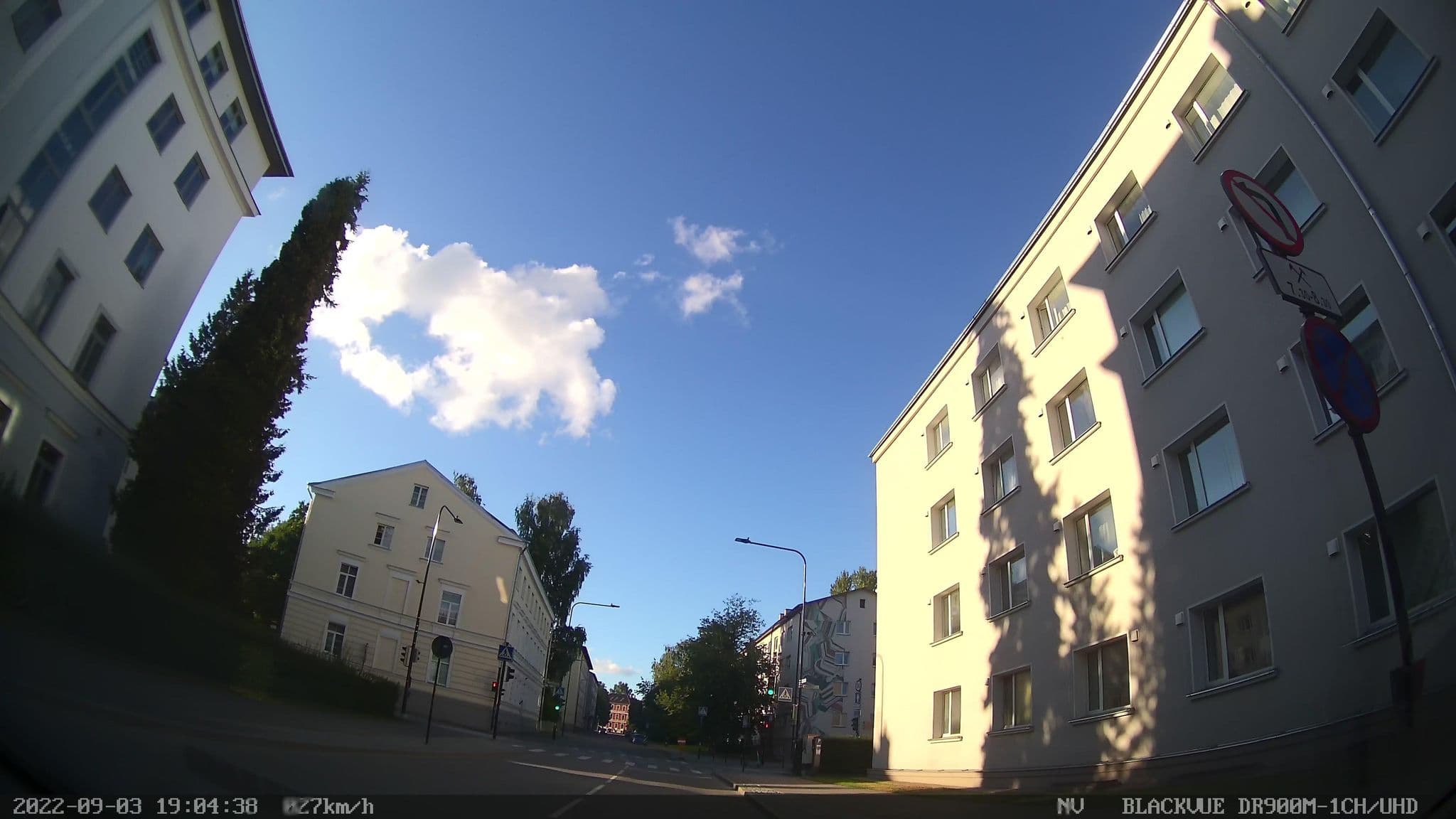 Street view near Academus Hostel, Tartu — © jorrarro (CC BY-SA · Mapillary)
