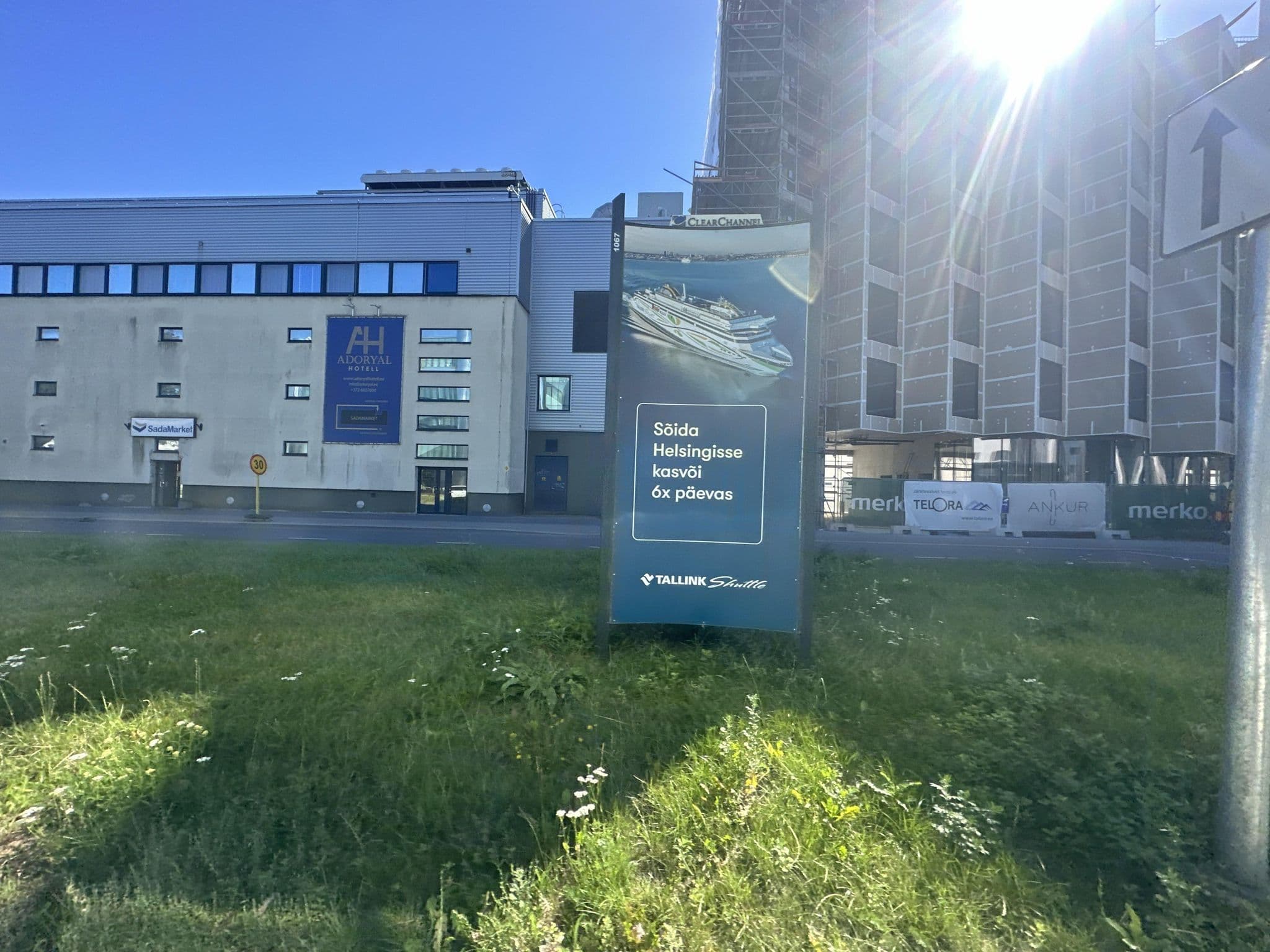Street view near Aqua Spa, Tallinn — © quickness805 (CC BY-SA · Mapillary)