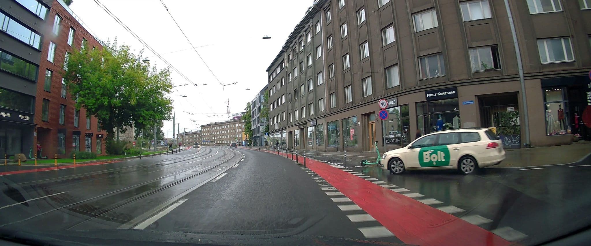 Street view near Olivia Apartments, Tallinn — © ESTmapper1001 (CC BY-SA · Mapillary)