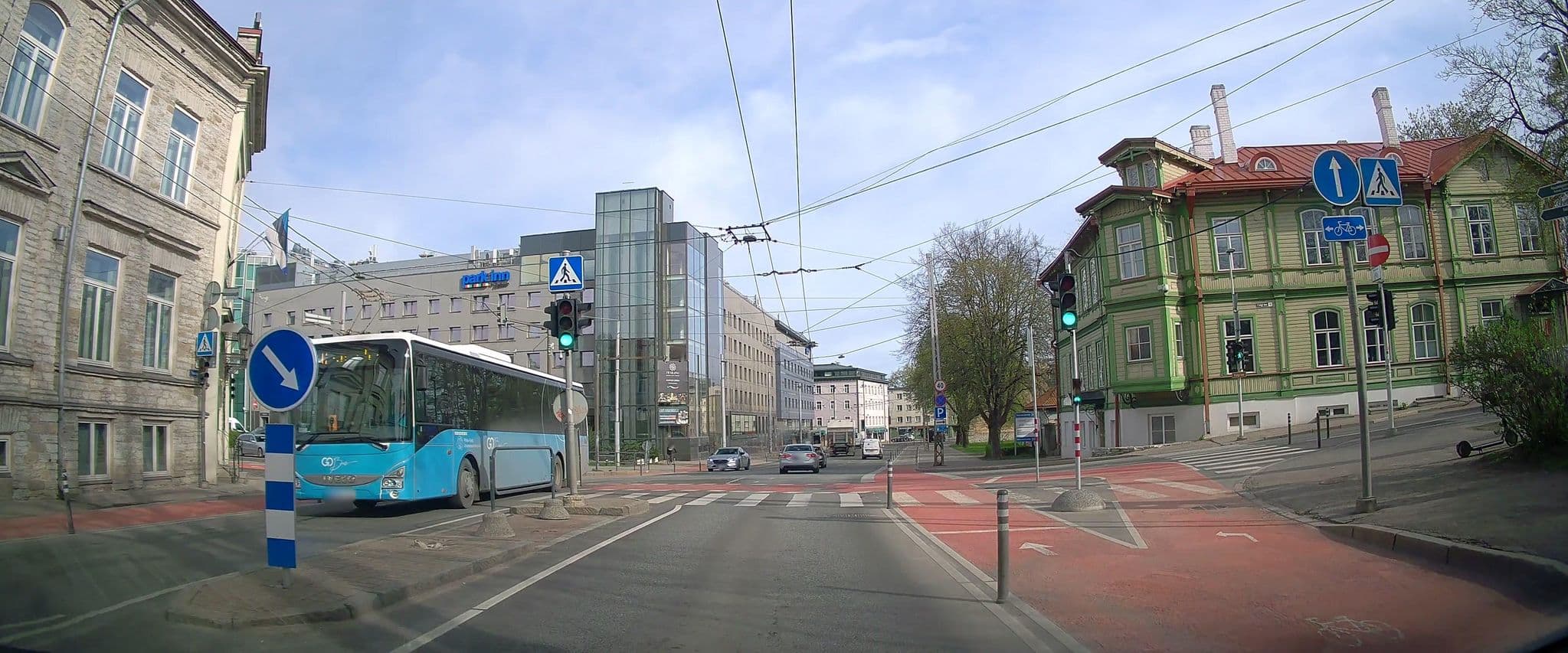 Street view near Breakfast Hotel Von Stackelberg Tallinn, Tallinn — © ESTmapper1001 (CC BY-SA · Mapillary)