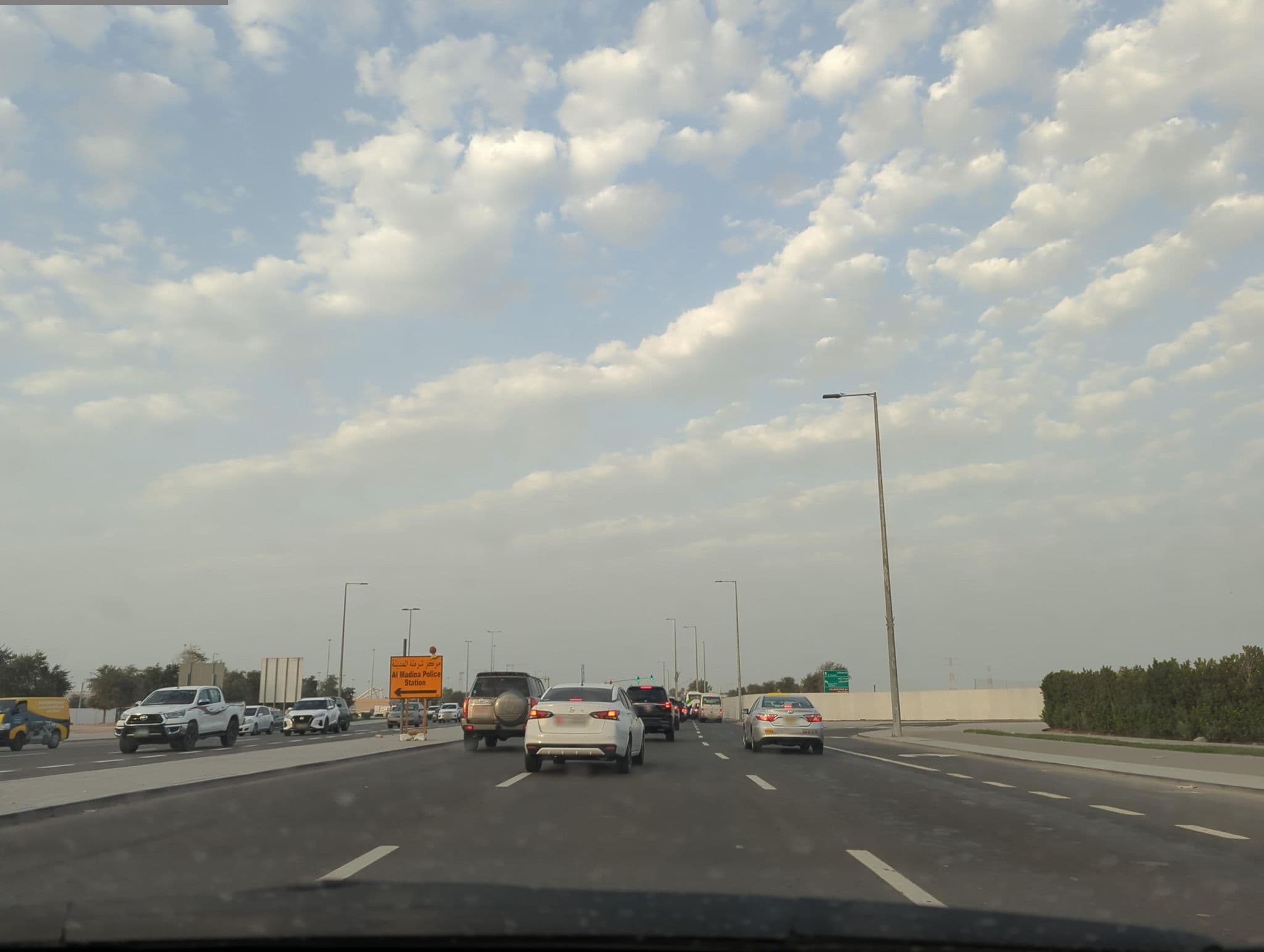 Street view near Century Hotel, Abu Dhabi — © Majid_Waze (CC BY-SA · Mapillary)