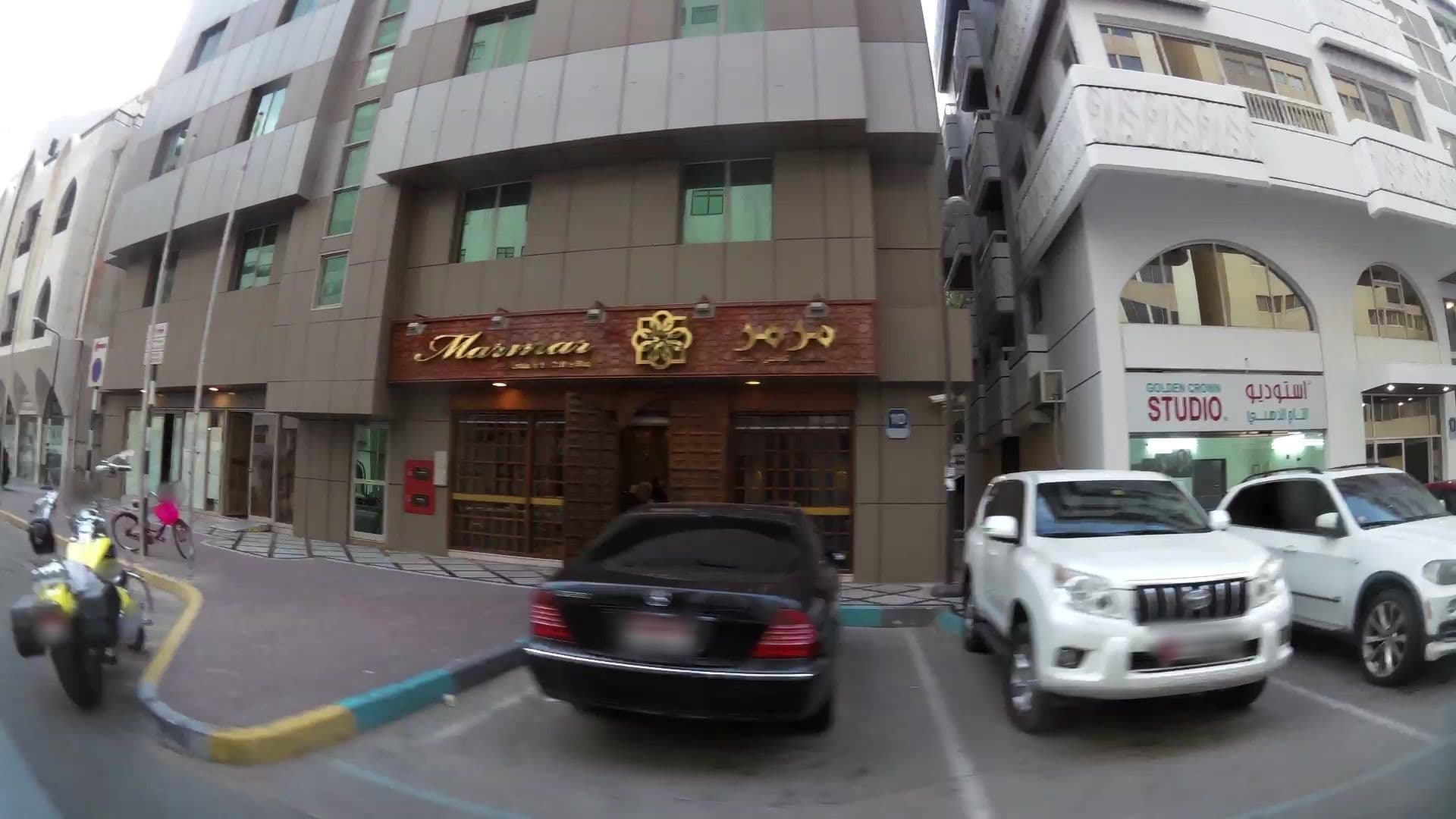 Street view near Al Reem Hotel Apartments, Abu Dhabi — © kaartcam (CC BY-SA · Mapillary)