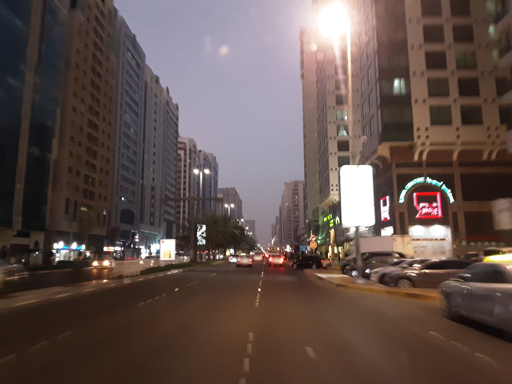 Street view near Royal Rotary Hotel Apartments, Abu Dhabi — © mkarau (CC BY-SA · Mapillary)