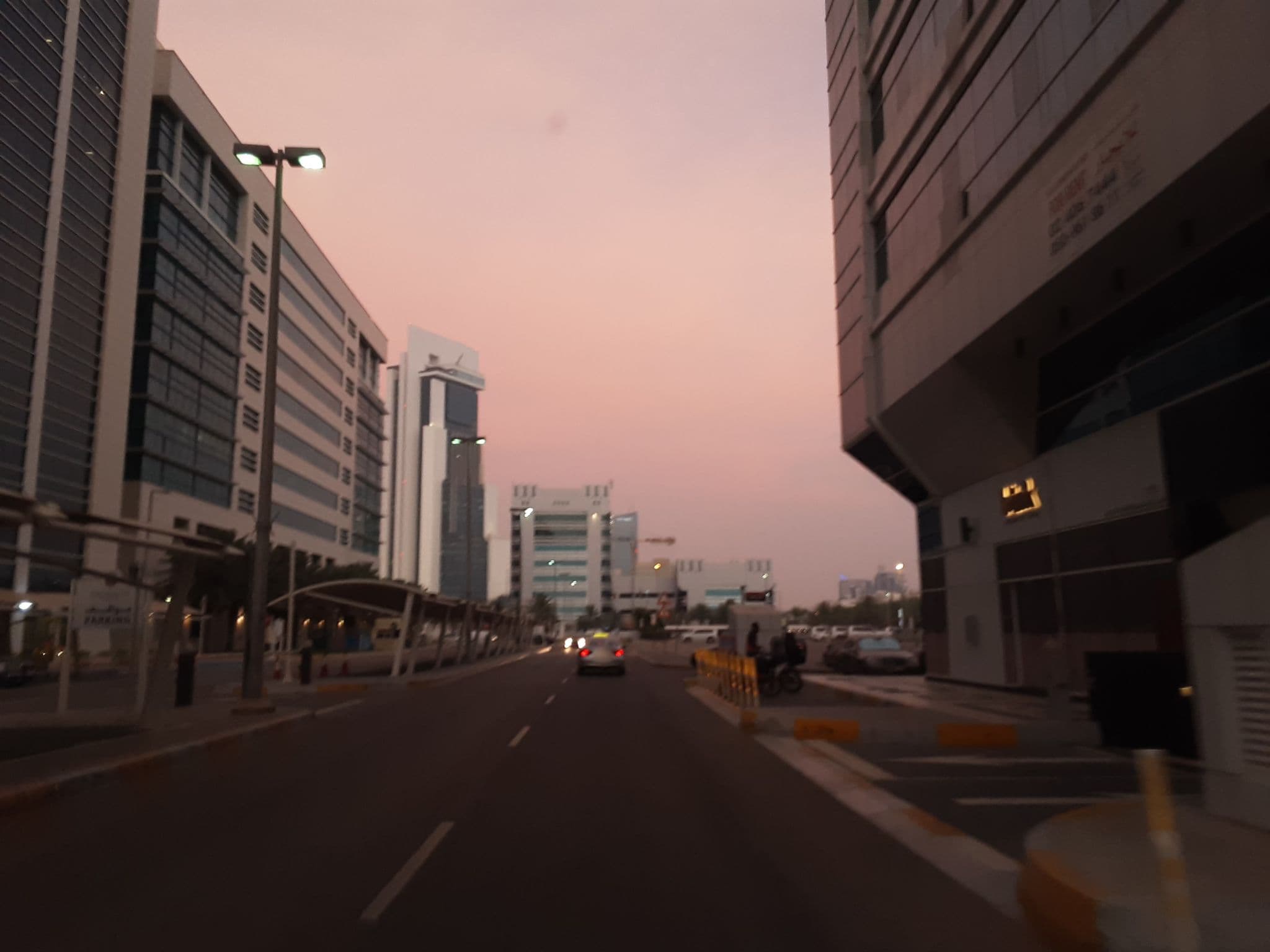 Street view near Al Itihad Towers, Abu Dhabi — © mkarau (CC BY-SA · Mapillary)