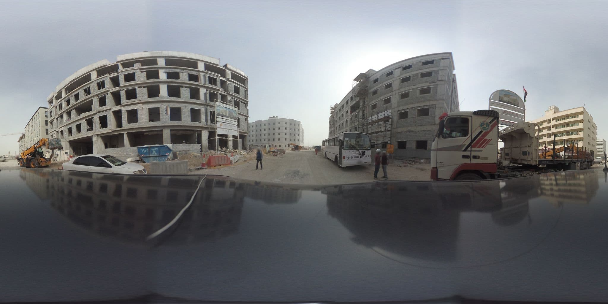 Street view near Ecos Dubai Hotel at Al Furjan, Dubai Investments Park — © wassaf (CC BY-SA · Mapillary)