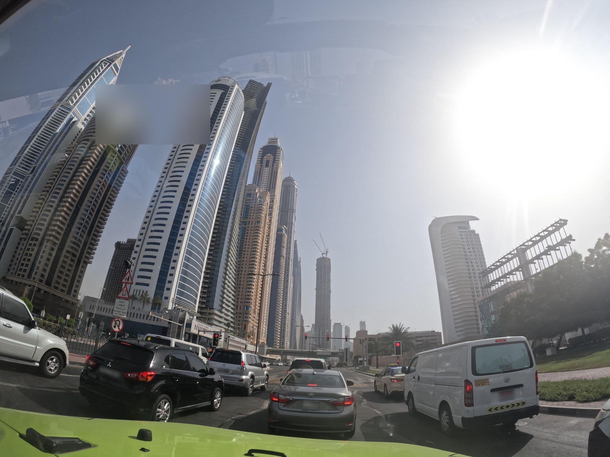 Street view near Salwan Hotel Apartments, Dubai Marina — © countzero5 (CC BY-SA · Mapillary)