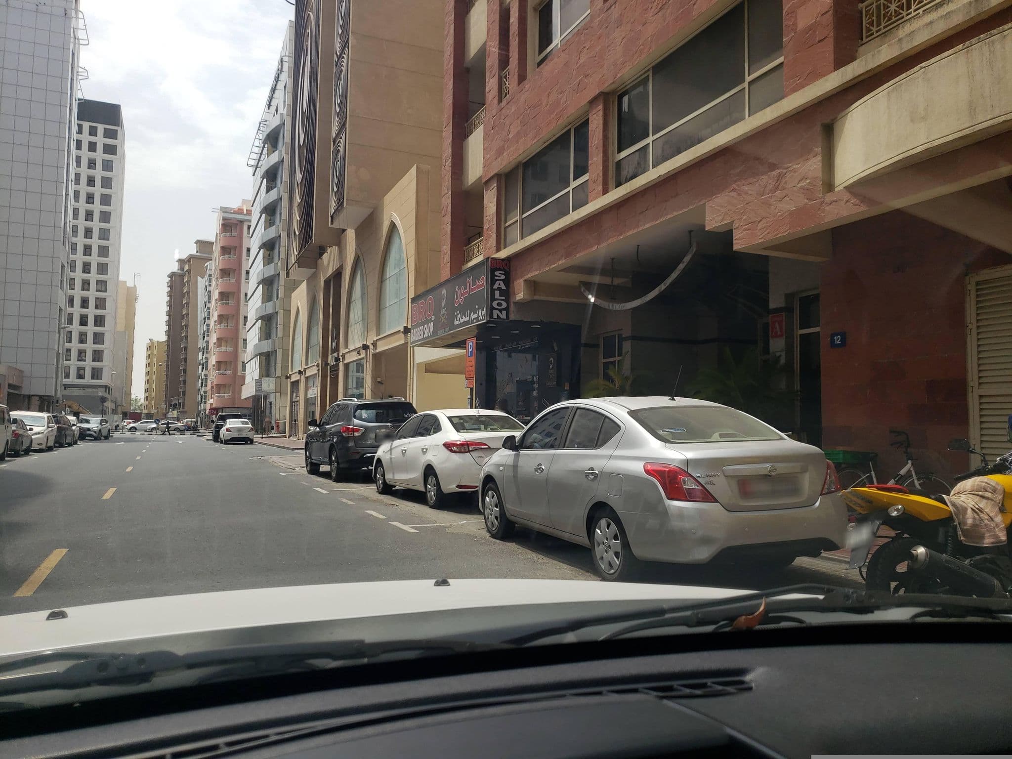 Street view near Noon Hotel Apartments, Umm Al Sheif — © mapfool (CC BY-SA · Mapillary)