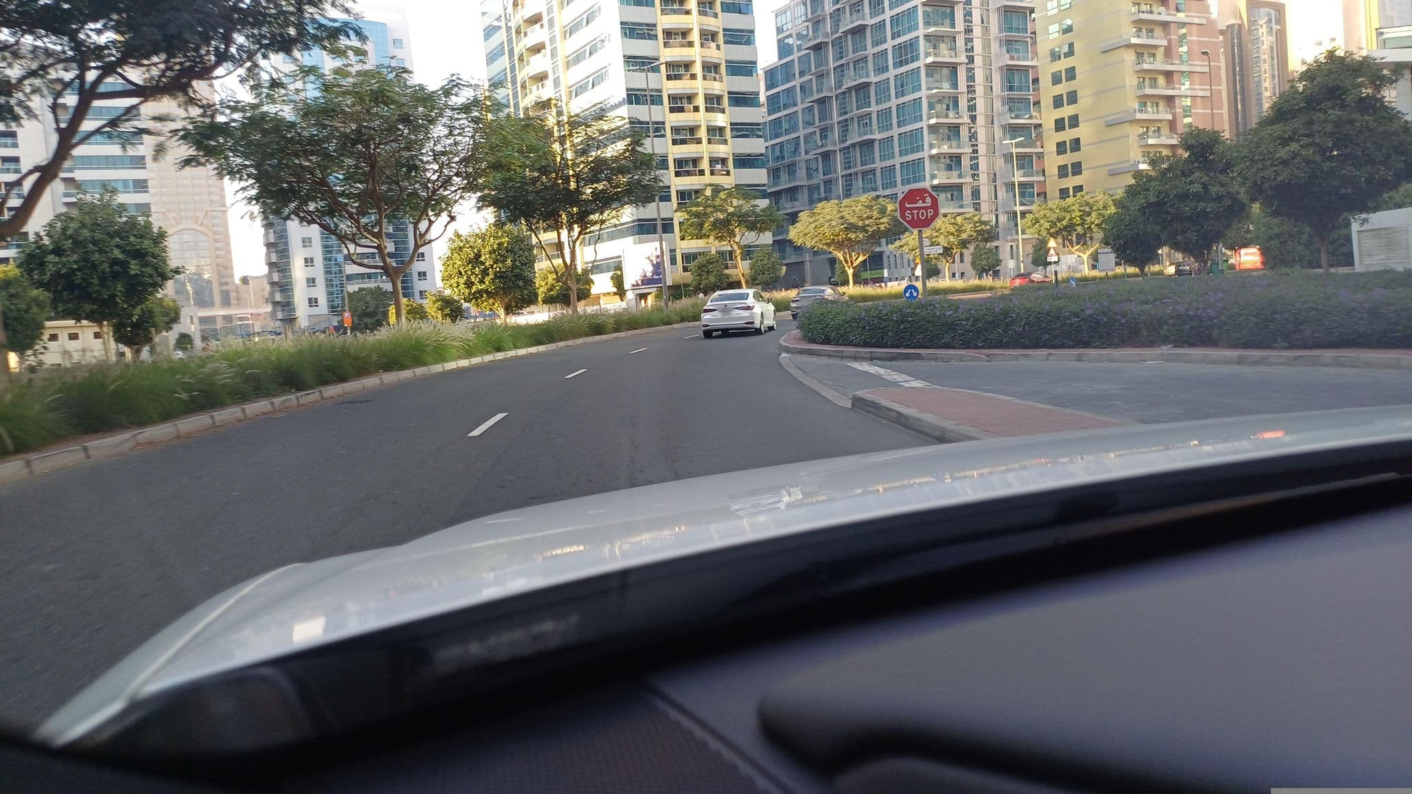 Street view near Layia Oak Hotel & Suites, Knowledge Village — © saim786 (CC BY-SA · Mapillary)