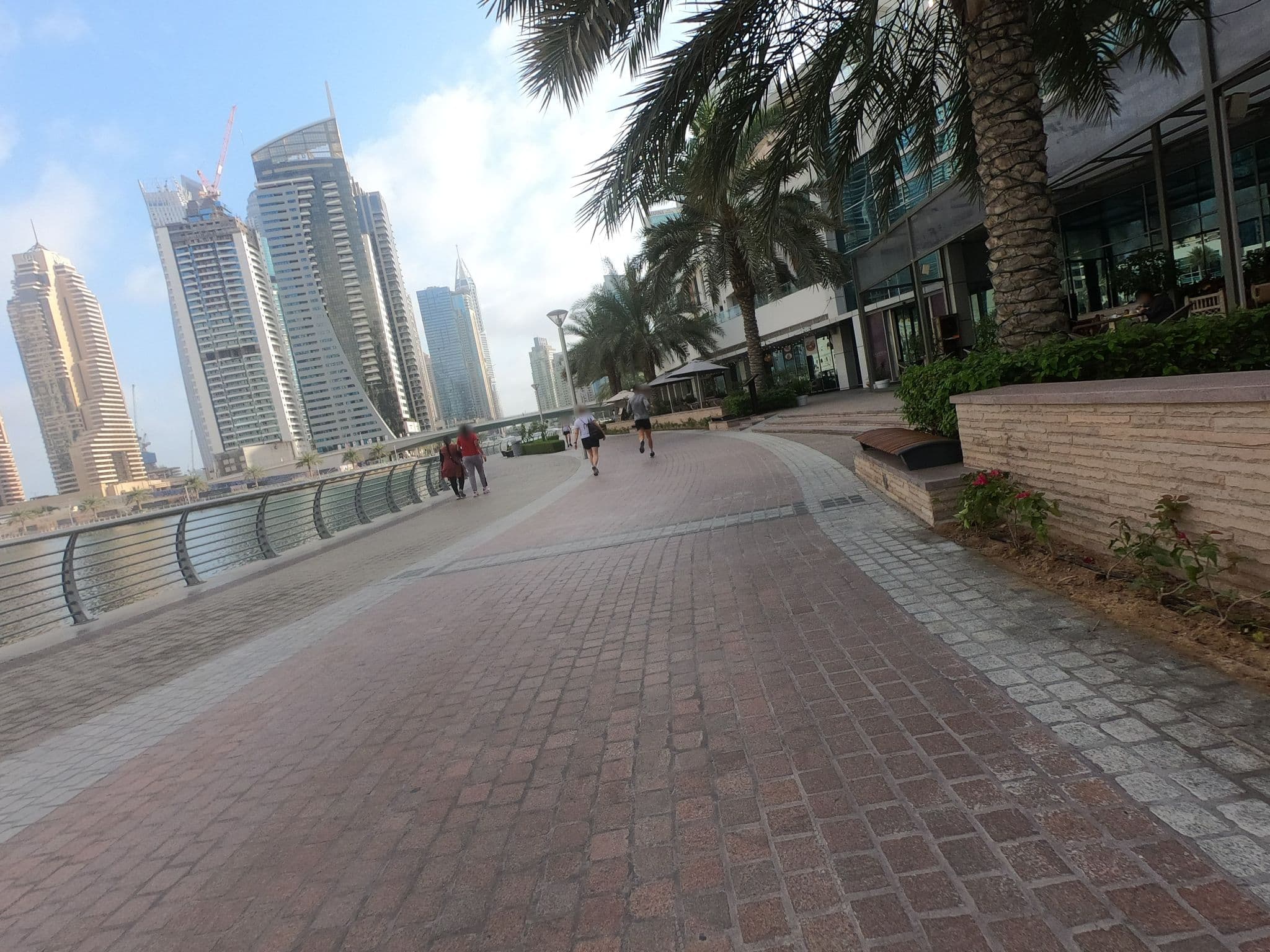 Street view near Dusit Residence, Dubai Marina — © countzero5 (CC BY-SA · Mapillary)