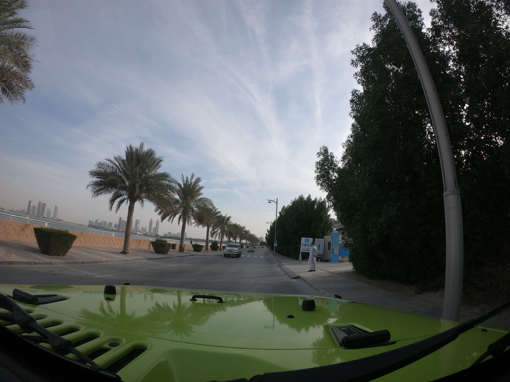 Street view near Swimming Pool, The Palm Jumeirah — © countzero5 (CC BY-SA · Mapillary)