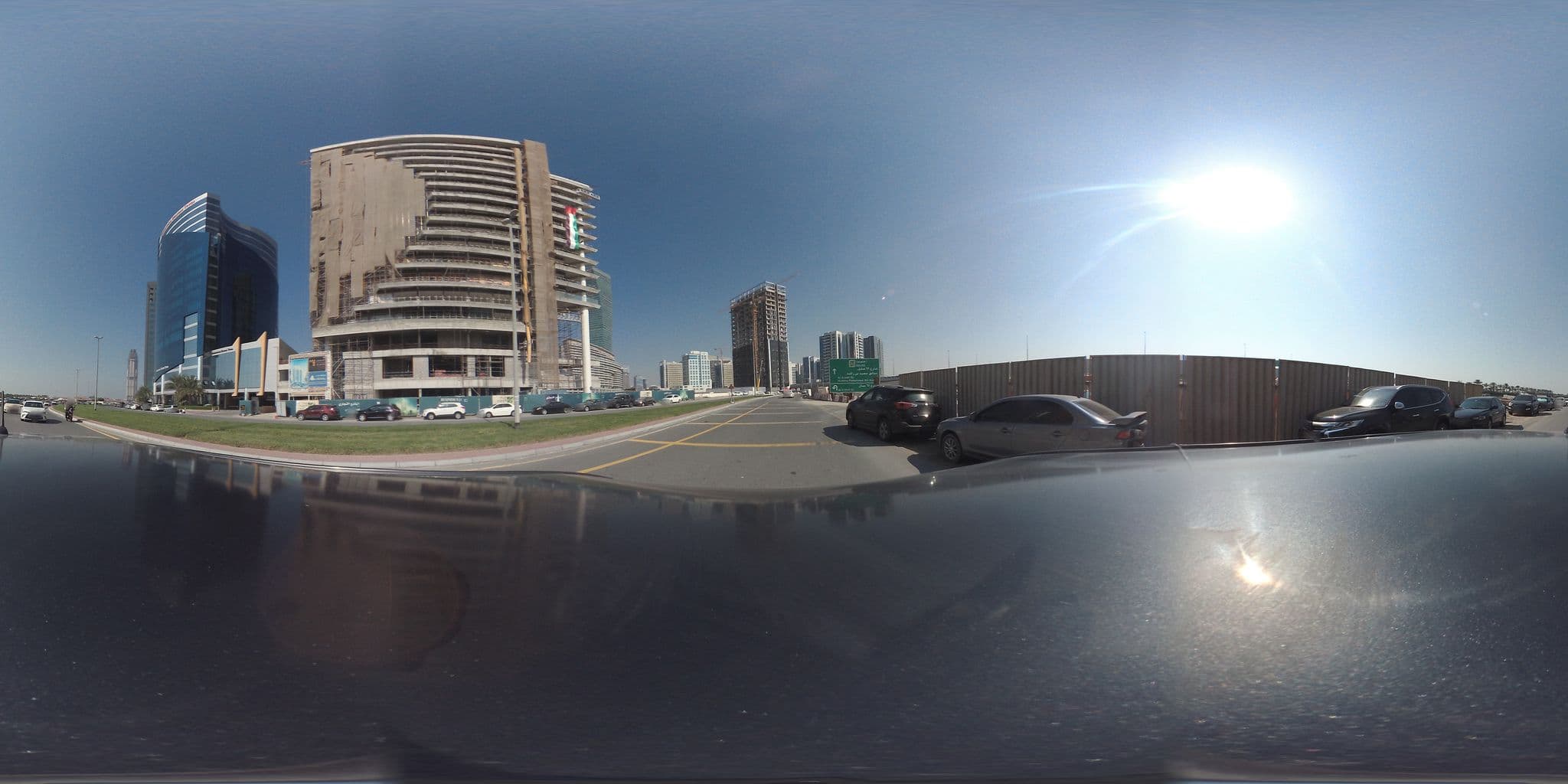 Street view near The First Collection Business Bay, Business Bay — © wassaf (CC BY-SA · Mapillary)