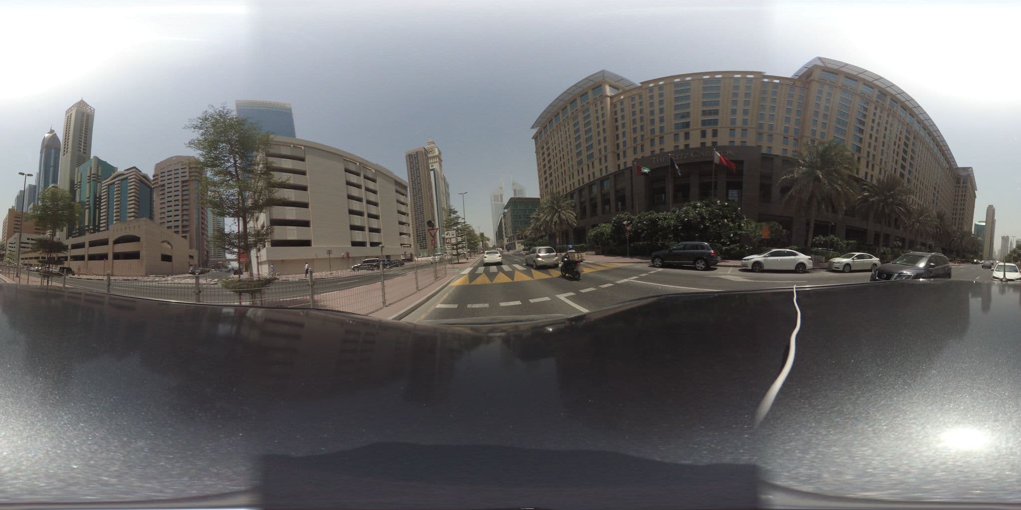 Street view near Bridal affair in riz carelton hotel, Dubai International Financial Centre — © wassaf (CC BY-SA · Mapillary)