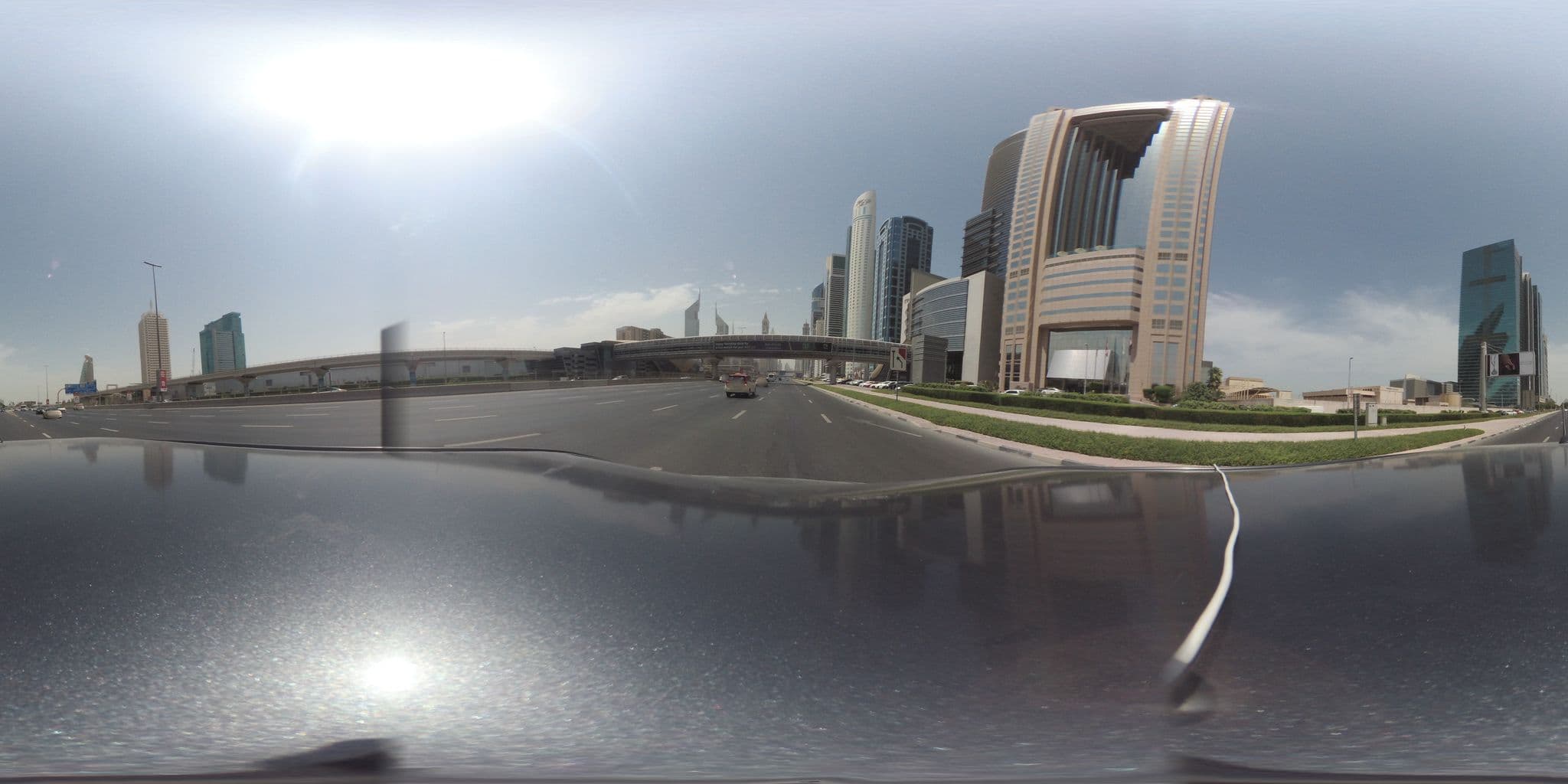 Street view near V Hotel Dubai, Curio Collection by Hilion, As Saţwah — © wassaf (CC BY-SA · Mapillary)