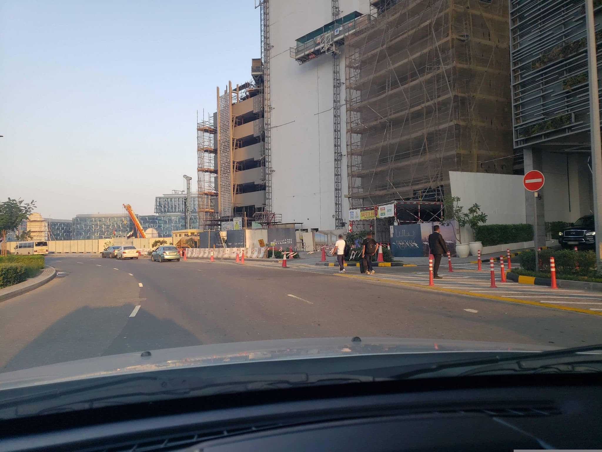 Street view near Privilege Pool Bar, Downtown Dubai — © mapfool (CC BY-SA · Mapillary)