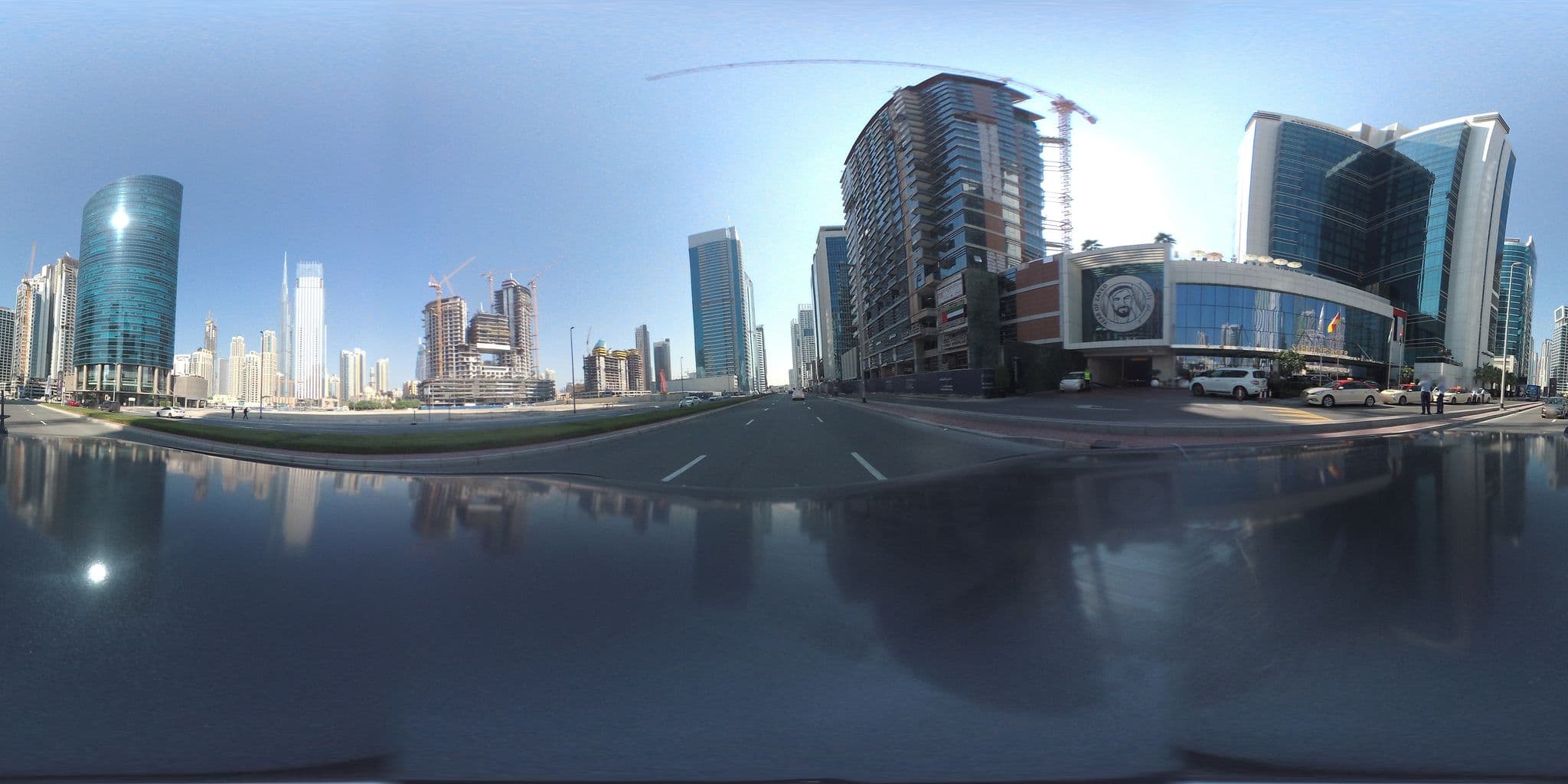 Street view near Room 1423, Business Bay — © wassaf (CC BY-SA · Mapillary)