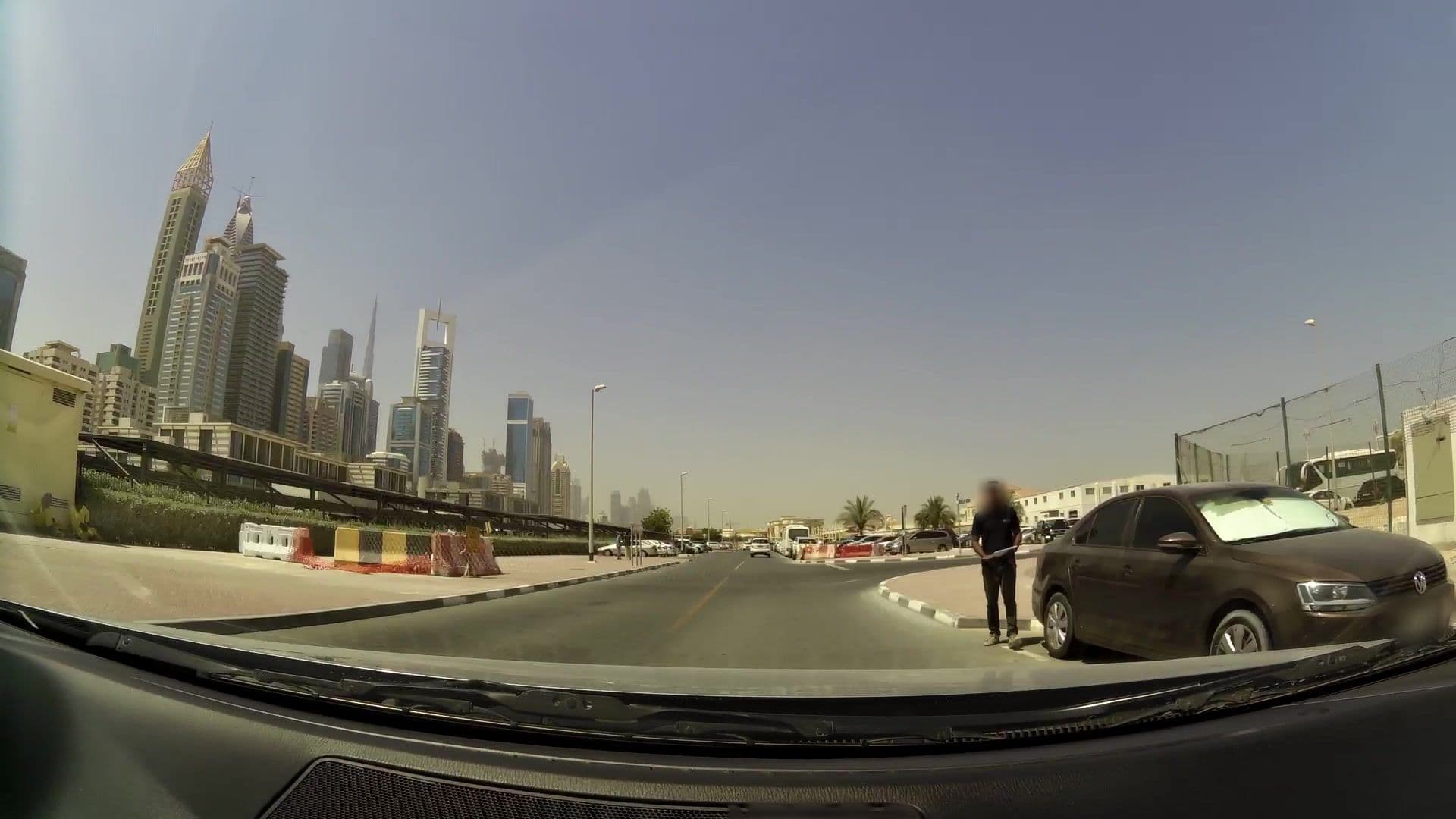 Street view near Swimming Pool at Millenium Hotel, As Saţwah — © kaartcam (CC BY-SA · Mapillary)