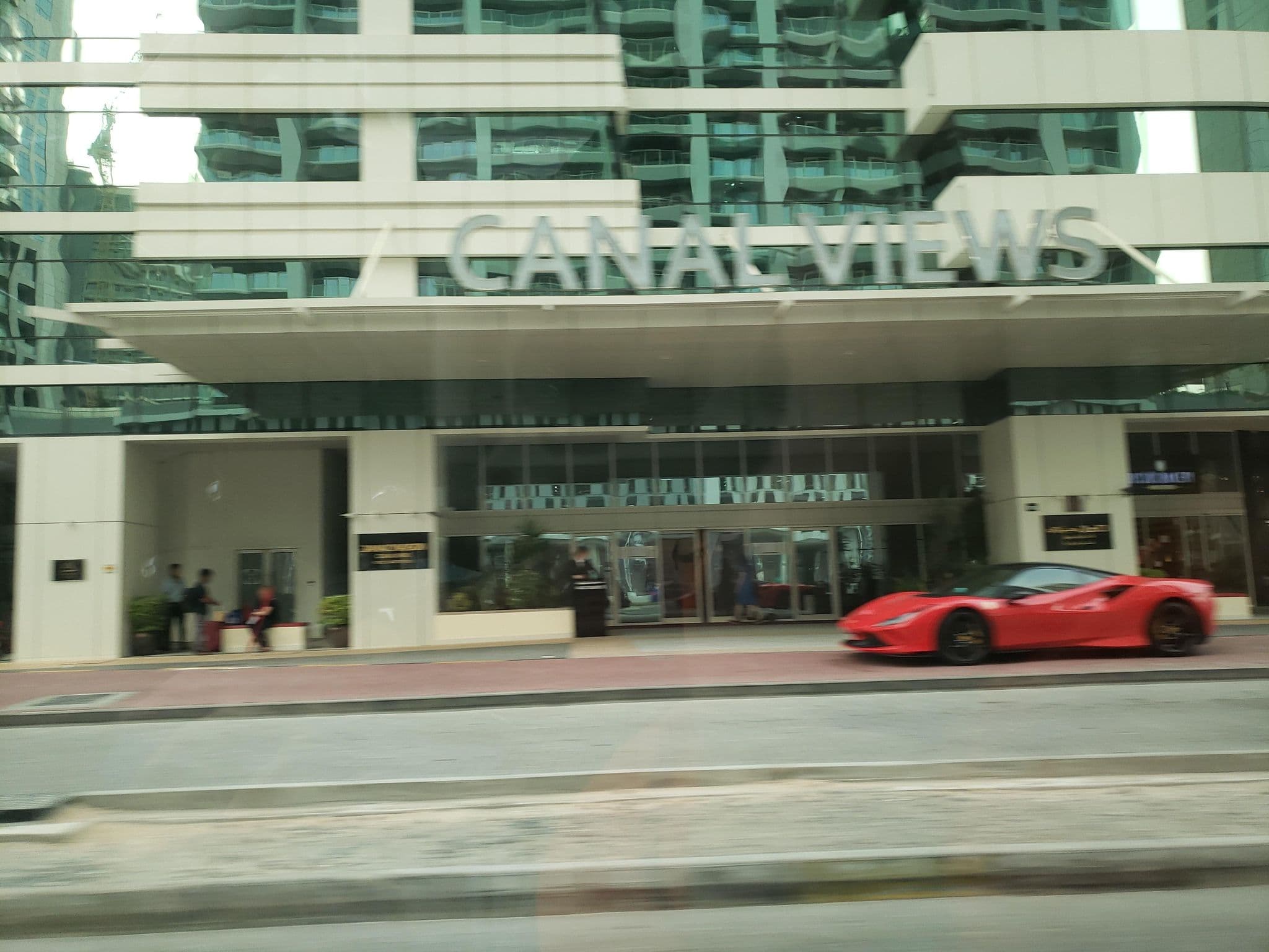 Street view near Damac Maison Canal Views, Downtown Dubai — © mapfool (CC BY-SA · Mapillary)