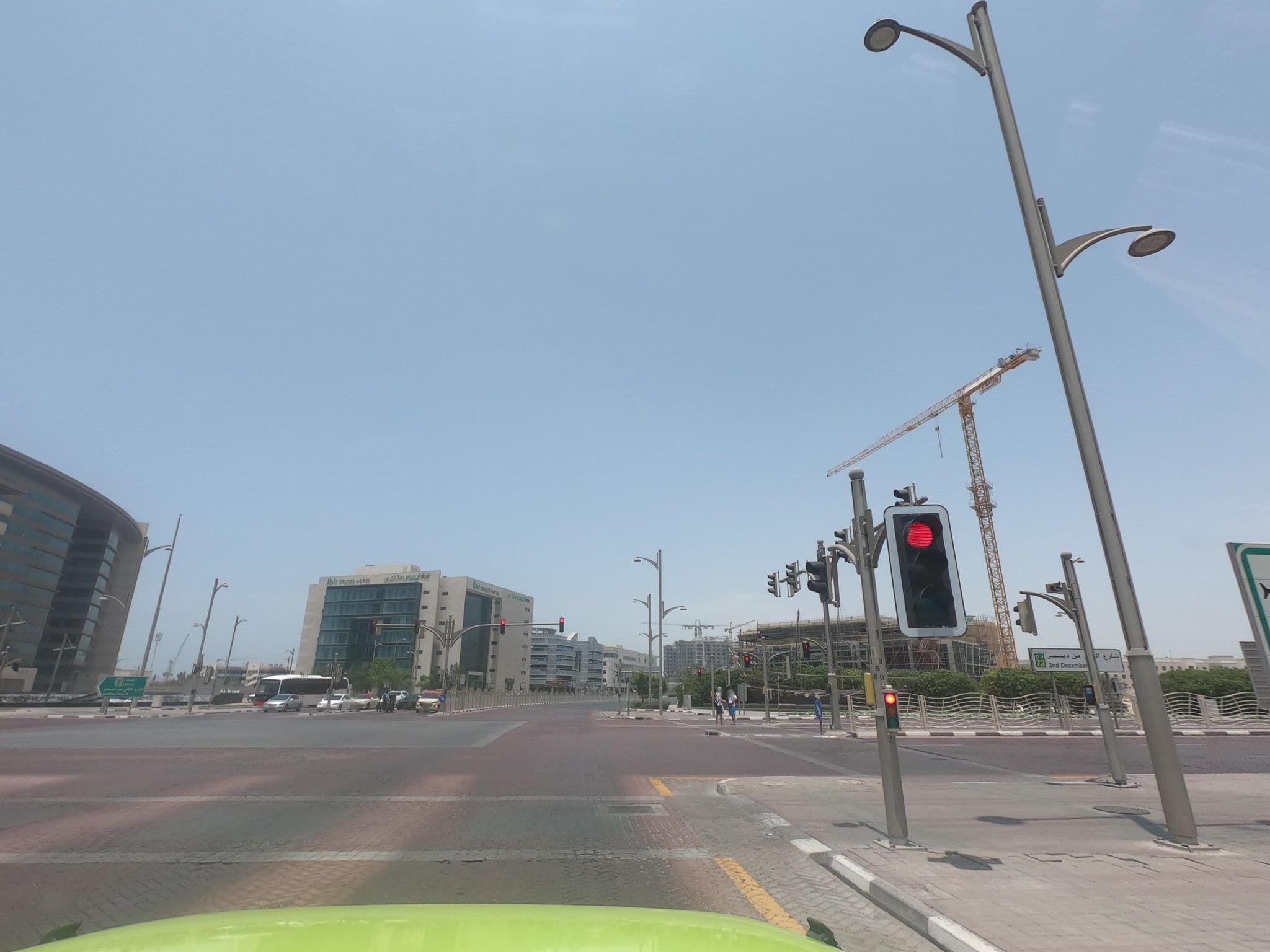 Street view near Gold Swiss-belhotel Dubai, Al Hudaiba — © countzero5 (CC BY-SA · Mapillary)