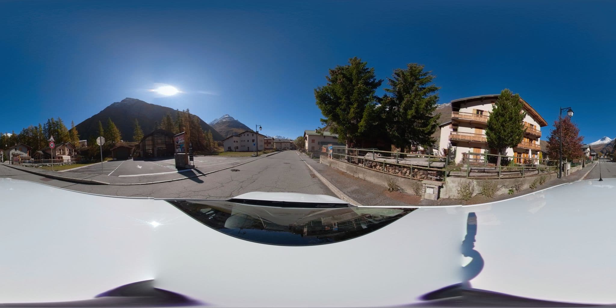 Street view near Chez Mamie Anna, Val-d'Isère