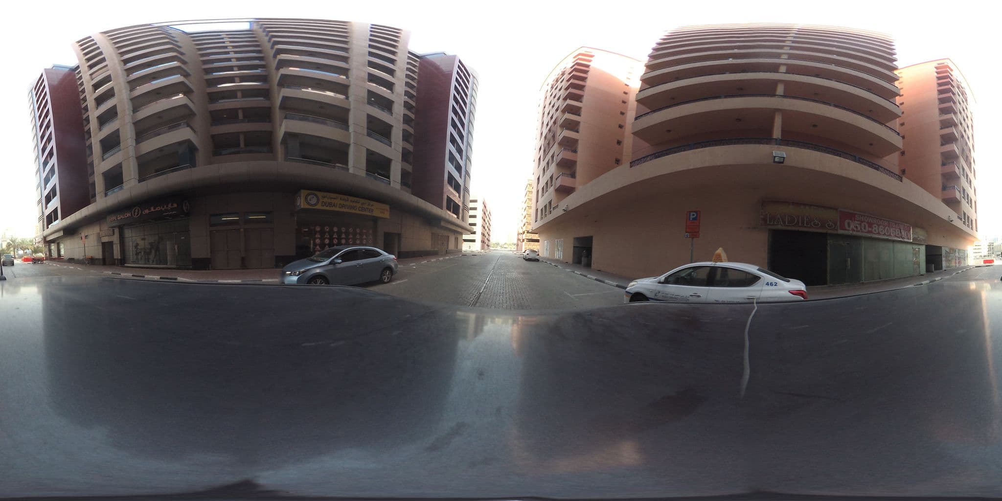 Street view near Al Nawras Hotel Apartments, Al Qusais 1 — © wassaf (CC BY-SA · Mapillary)