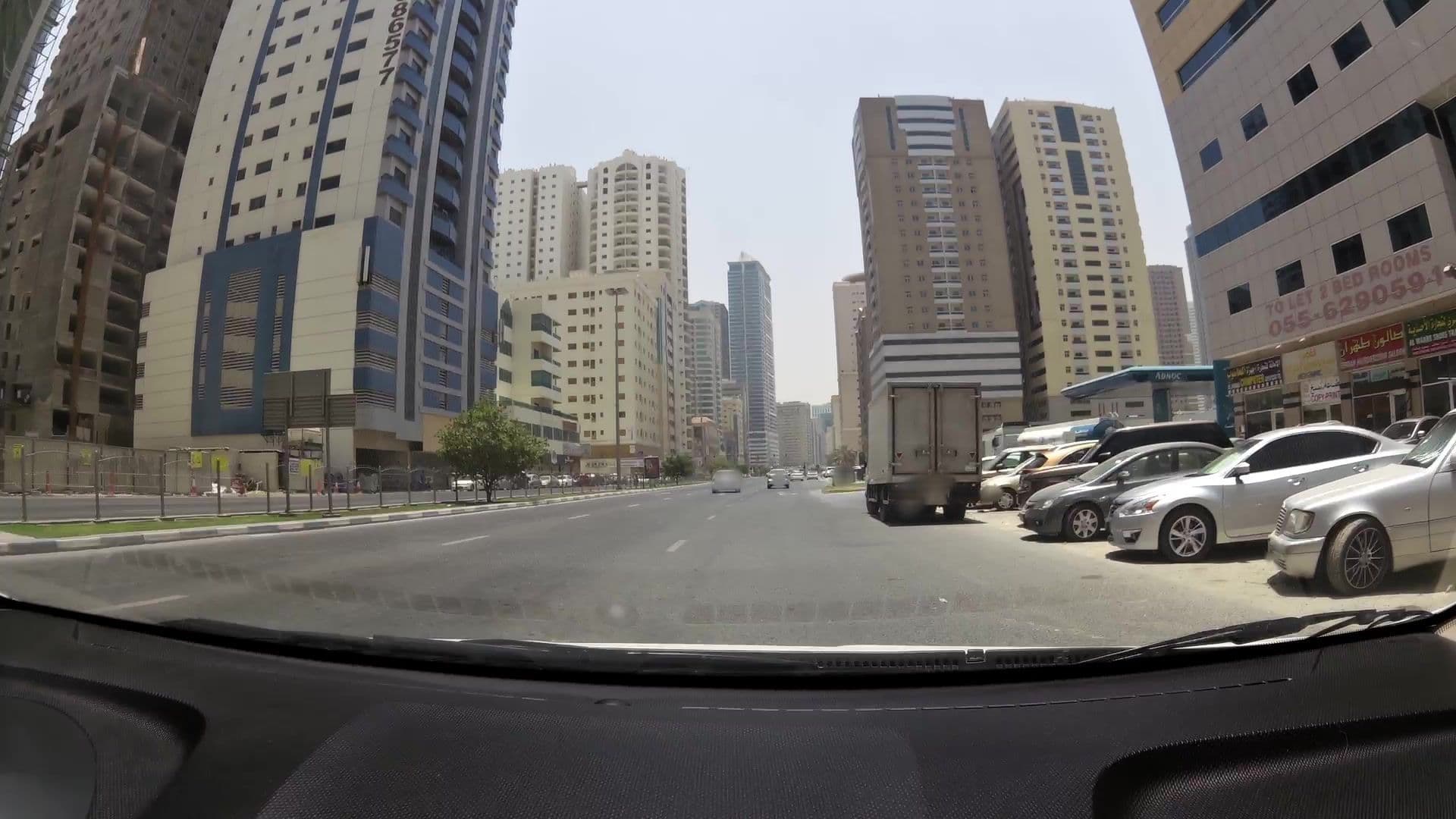 Street view near Millenium Hotel, Al Majaz — © kaartcam (CC BY-SA · Mapillary)