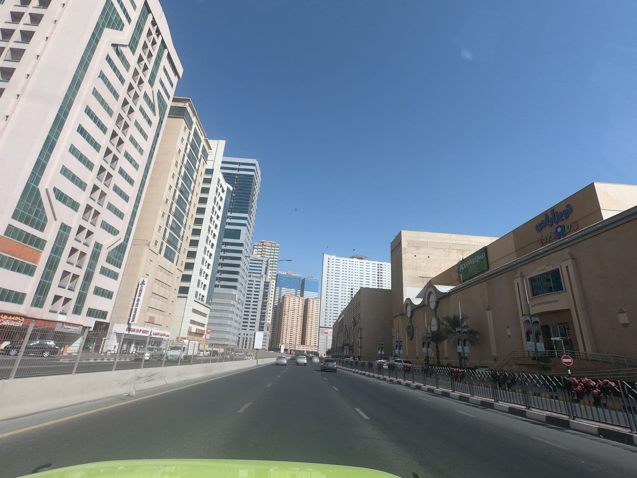 Street view near Al-Hayat Hotel Suites, Al Qusais 1 — © countzero5 (CC BY-SA · Mapillary)