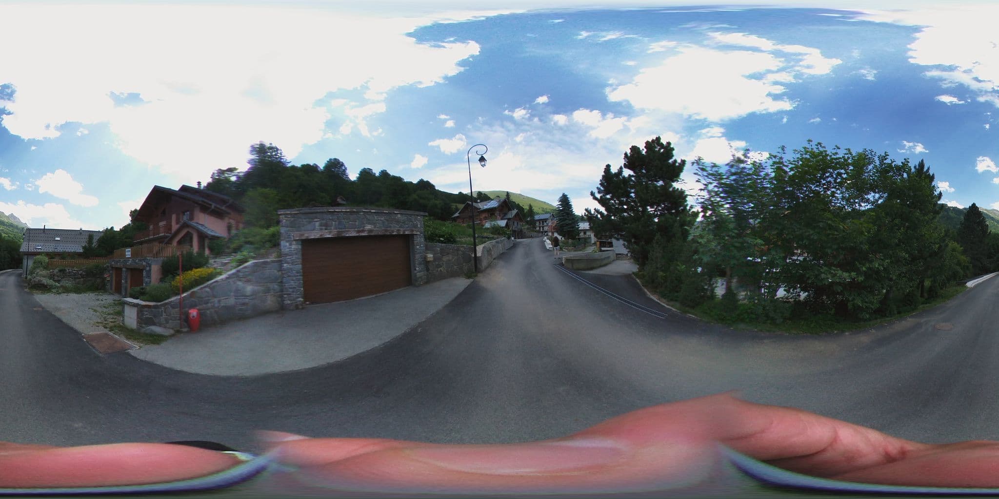 Street view near Les Ancolies, Valloire