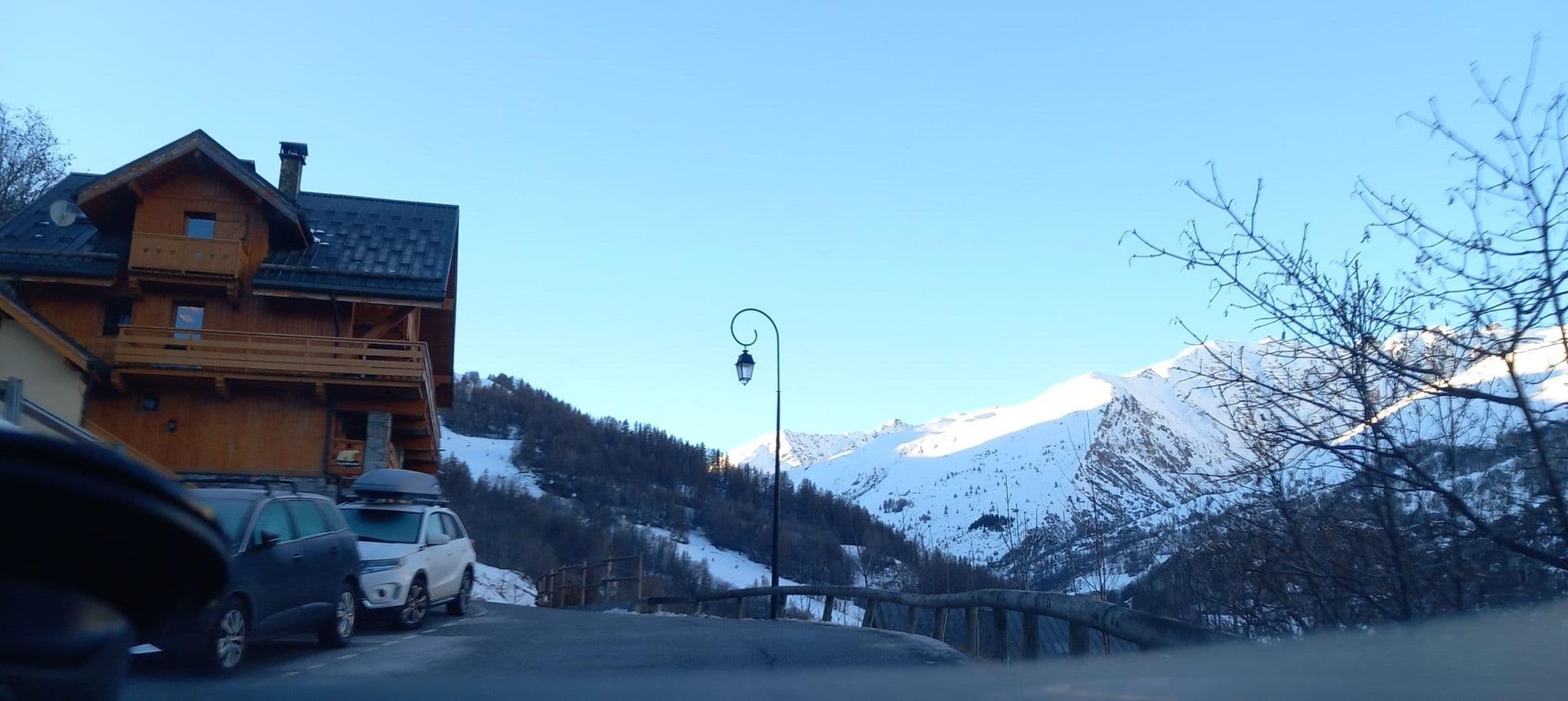 Street view near Primevère, Valloire