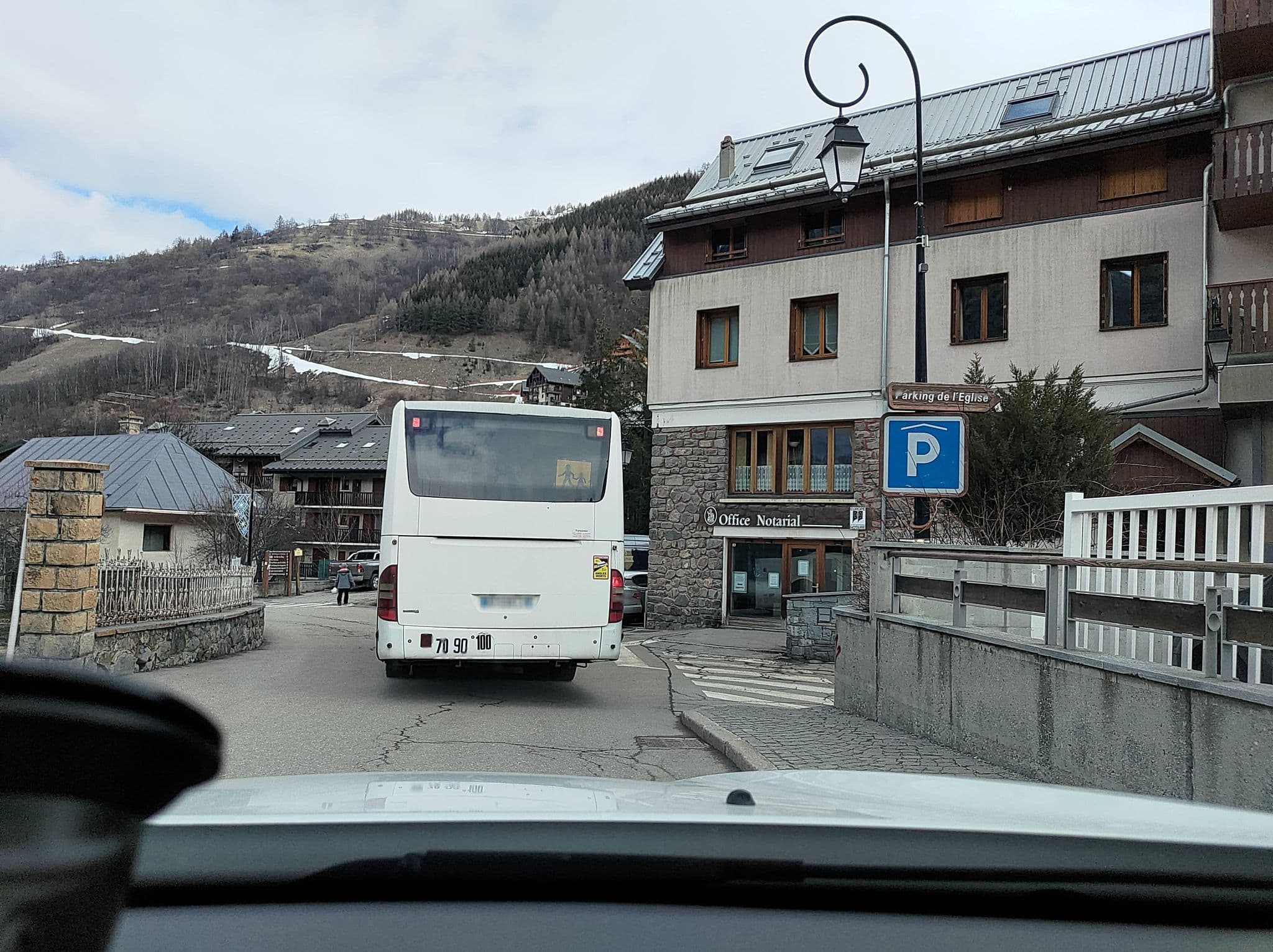 Street view near Hôtel L'Aiguille Noire, Valloire