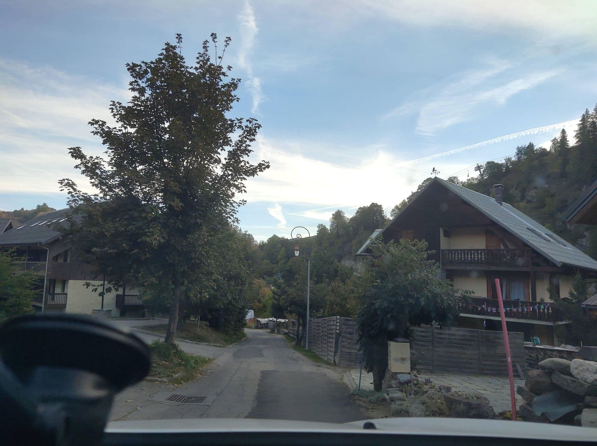 Street view near Alpen Roc, Valloire