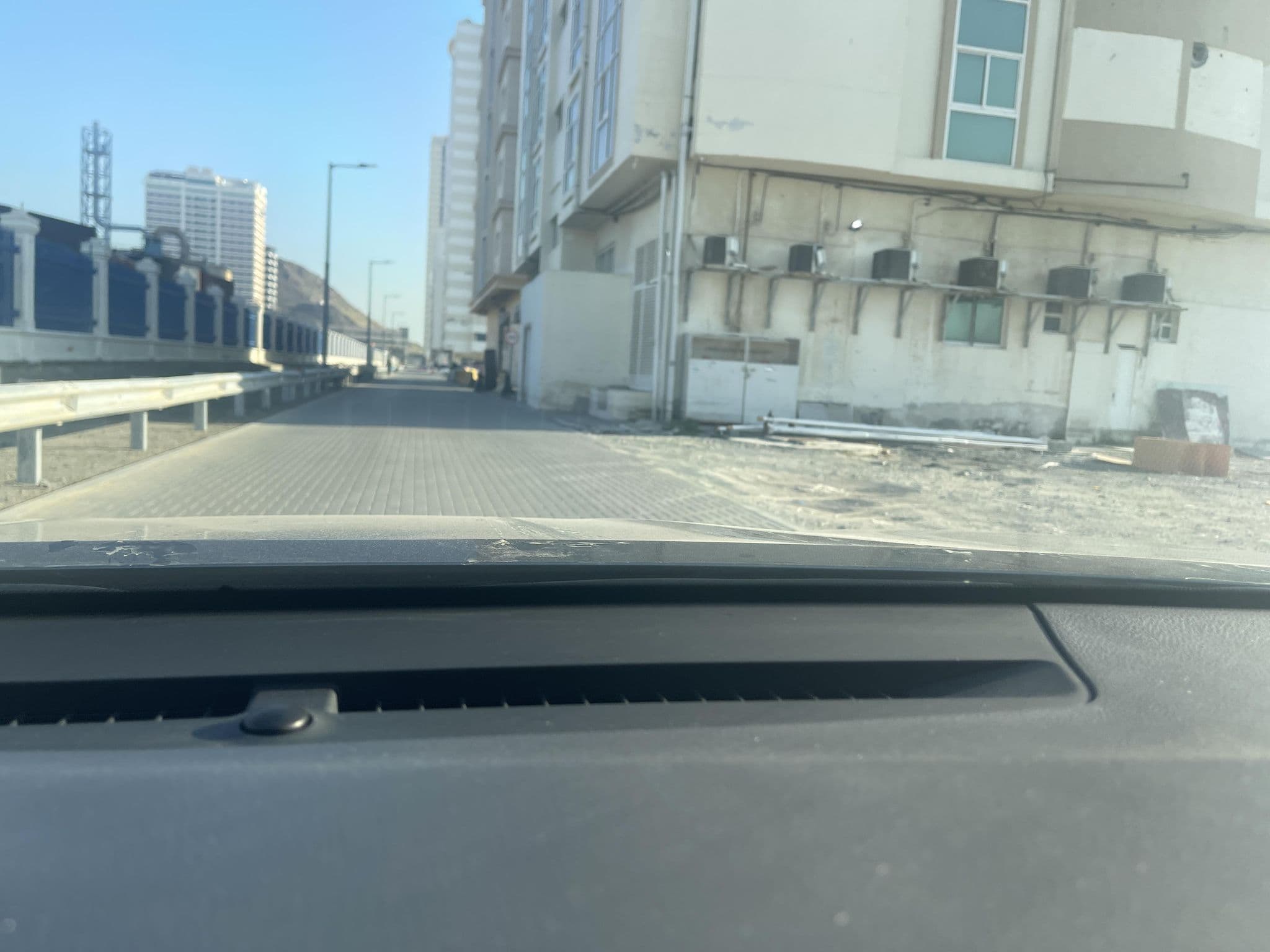 Street view near Capital Grand Hotel, Fujairah — © alnaqbi9 (CC BY-SA · Mapillary)