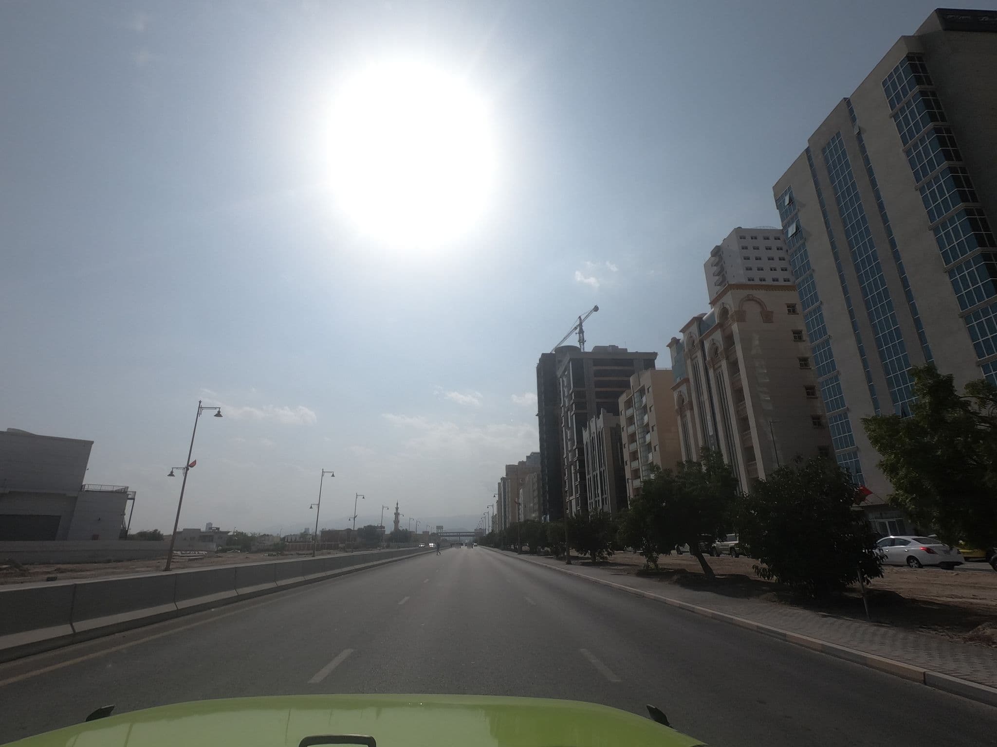 Street view near Uptown Hotel Apartment, Fujairah — © countzero5 (CC BY-SA · Mapillary)