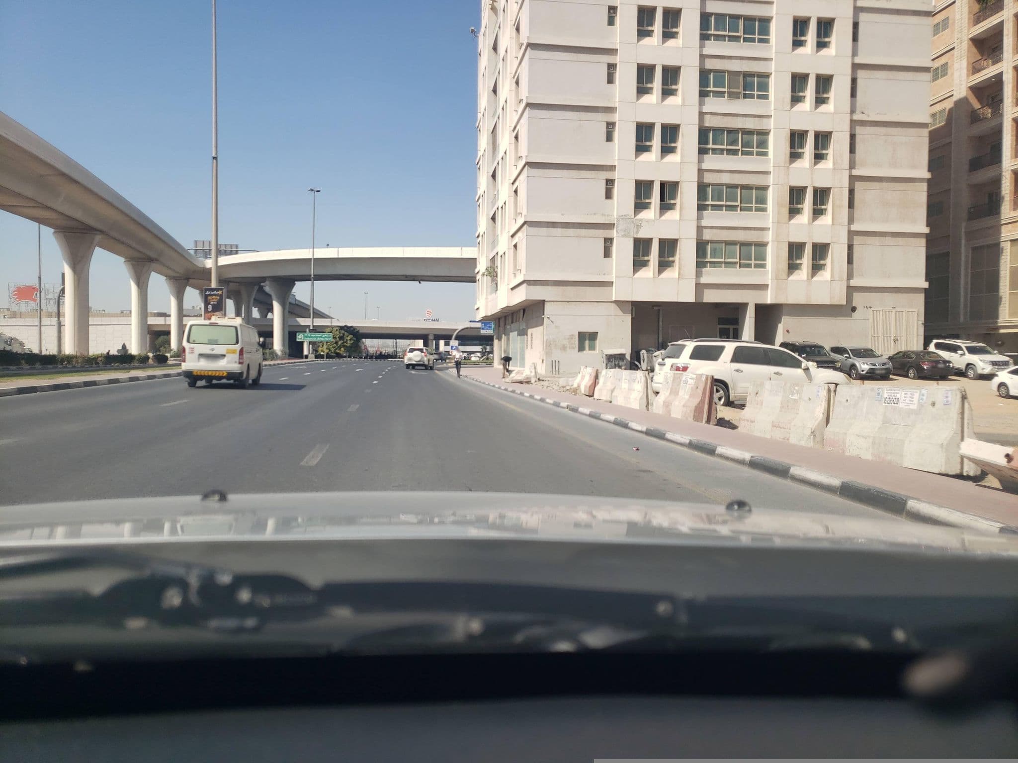Street view near Crystal Plaza Hotel, Sharjah — © mapfool (CC BY-SA · Mapillary)