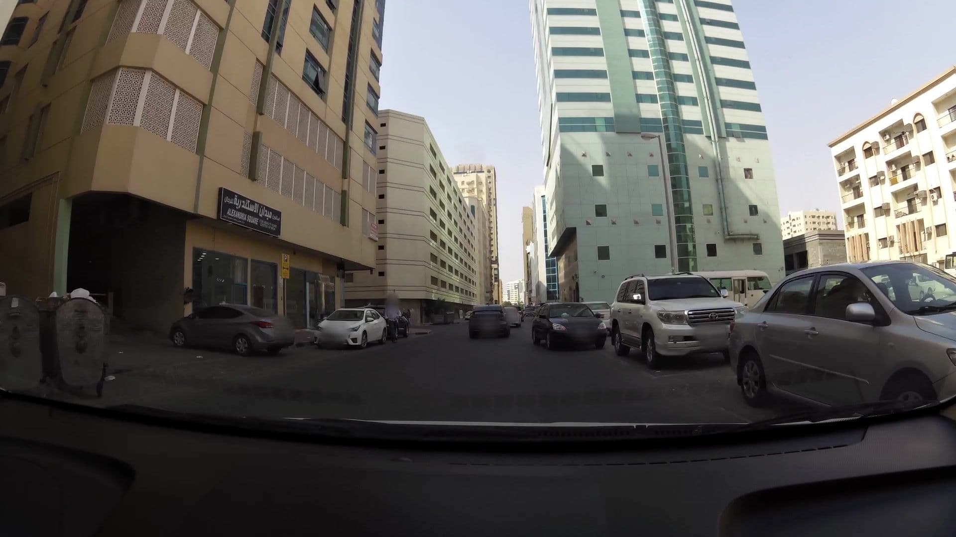 Street view near Jormand Hotel Apartments, Al Majaz — © kaartcam (CC BY-SA · Mapillary)