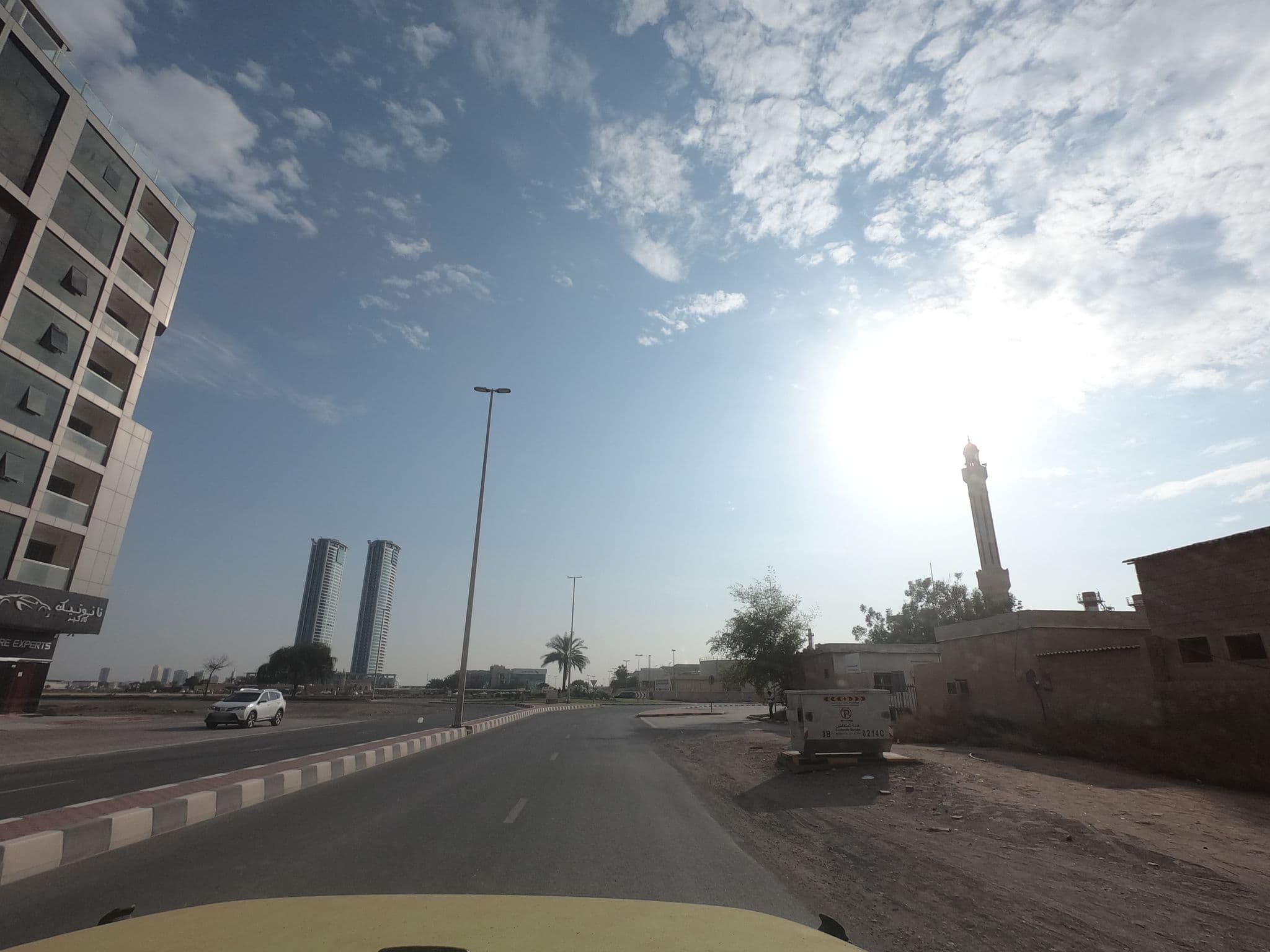Street view near Tulip Inn Hotel, Ras Al Khaimah — © countzero5 (CC BY-SA · Mapillary)