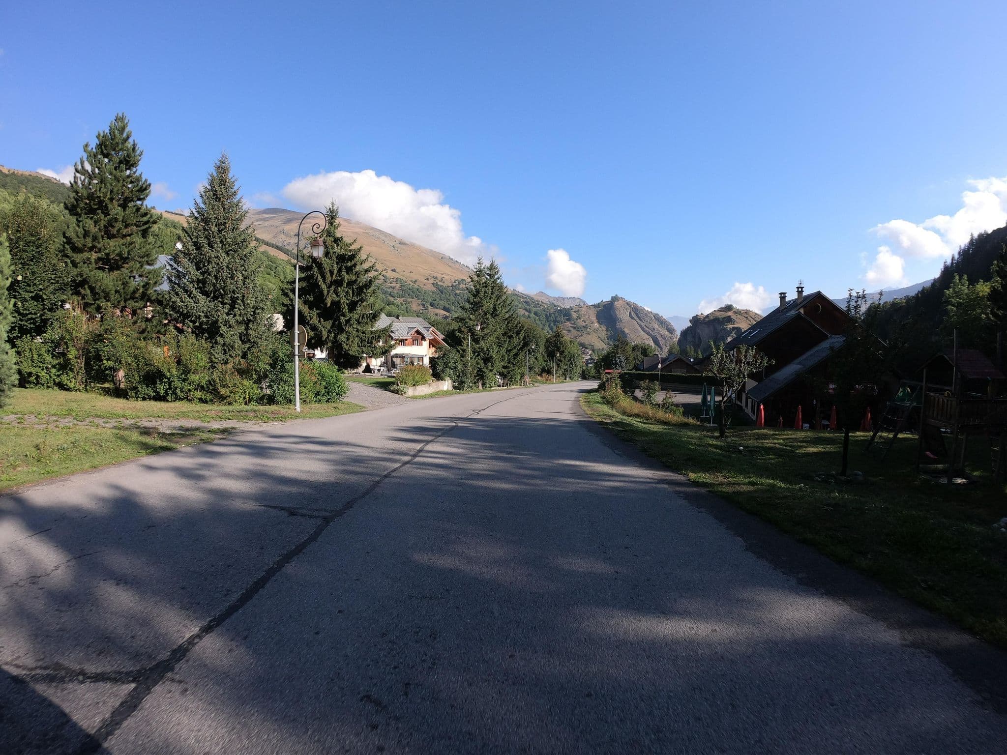 Street view near Les Cimes d'Auréa, Valloire