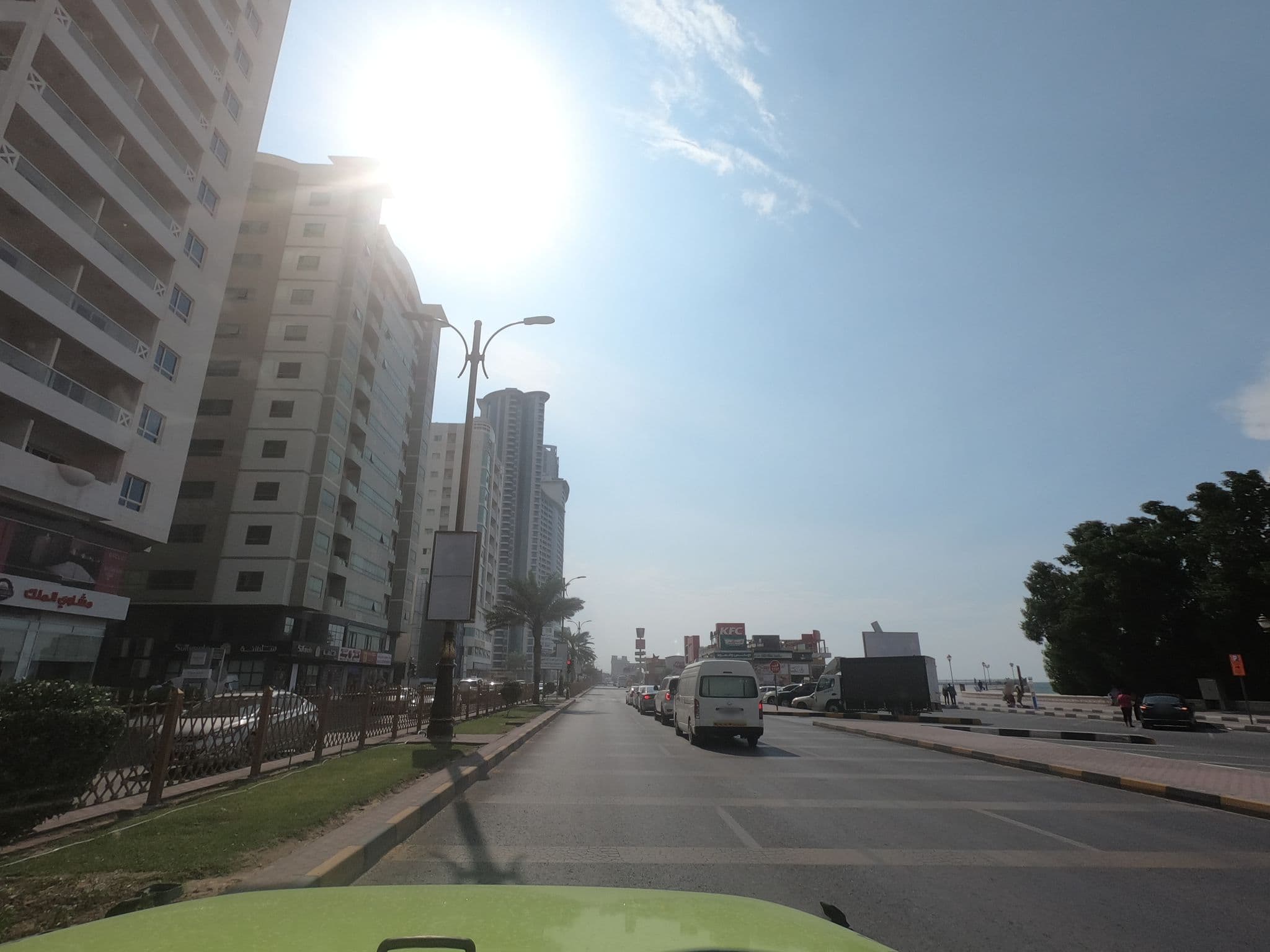 Street view near Ramada Beach Hotel Ajman, Ar Rumaylah — © countzero5 (CC BY-SA · Mapillary)
