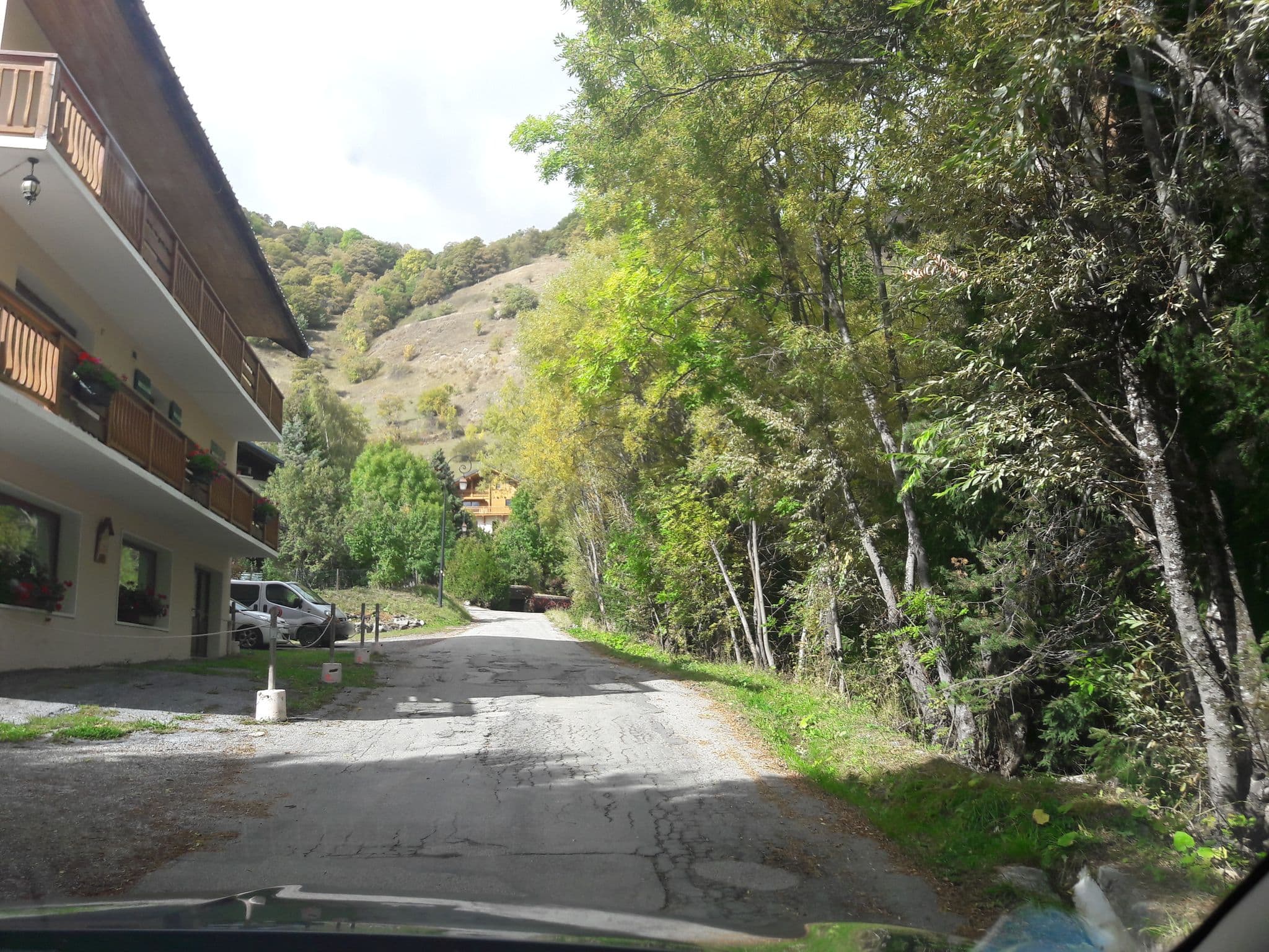 Street view near Le Rio Pessin, Valloire