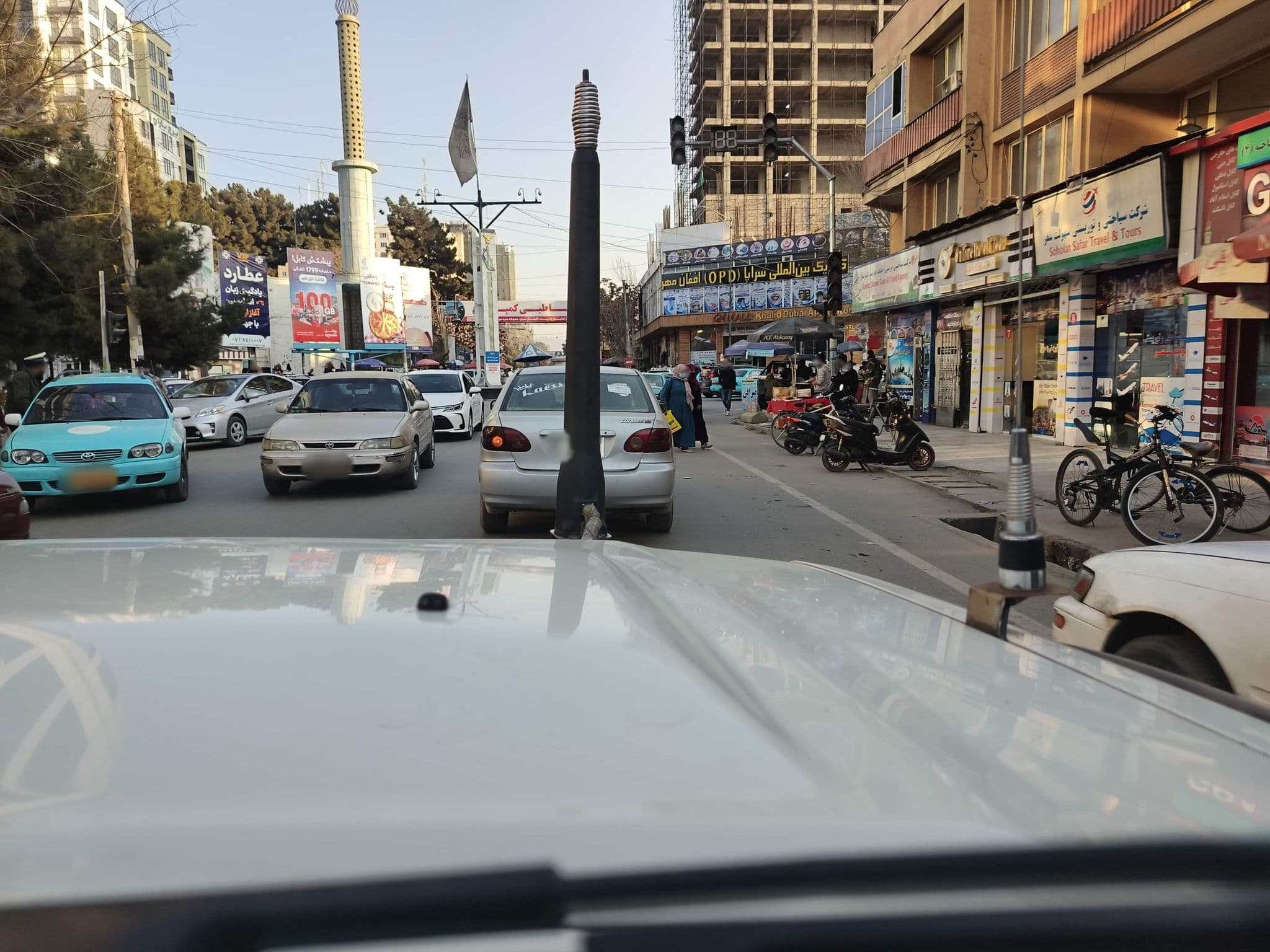 Street view near golden star hotel, Kabul — © benjidad (CC BY-SA · Mapillary)