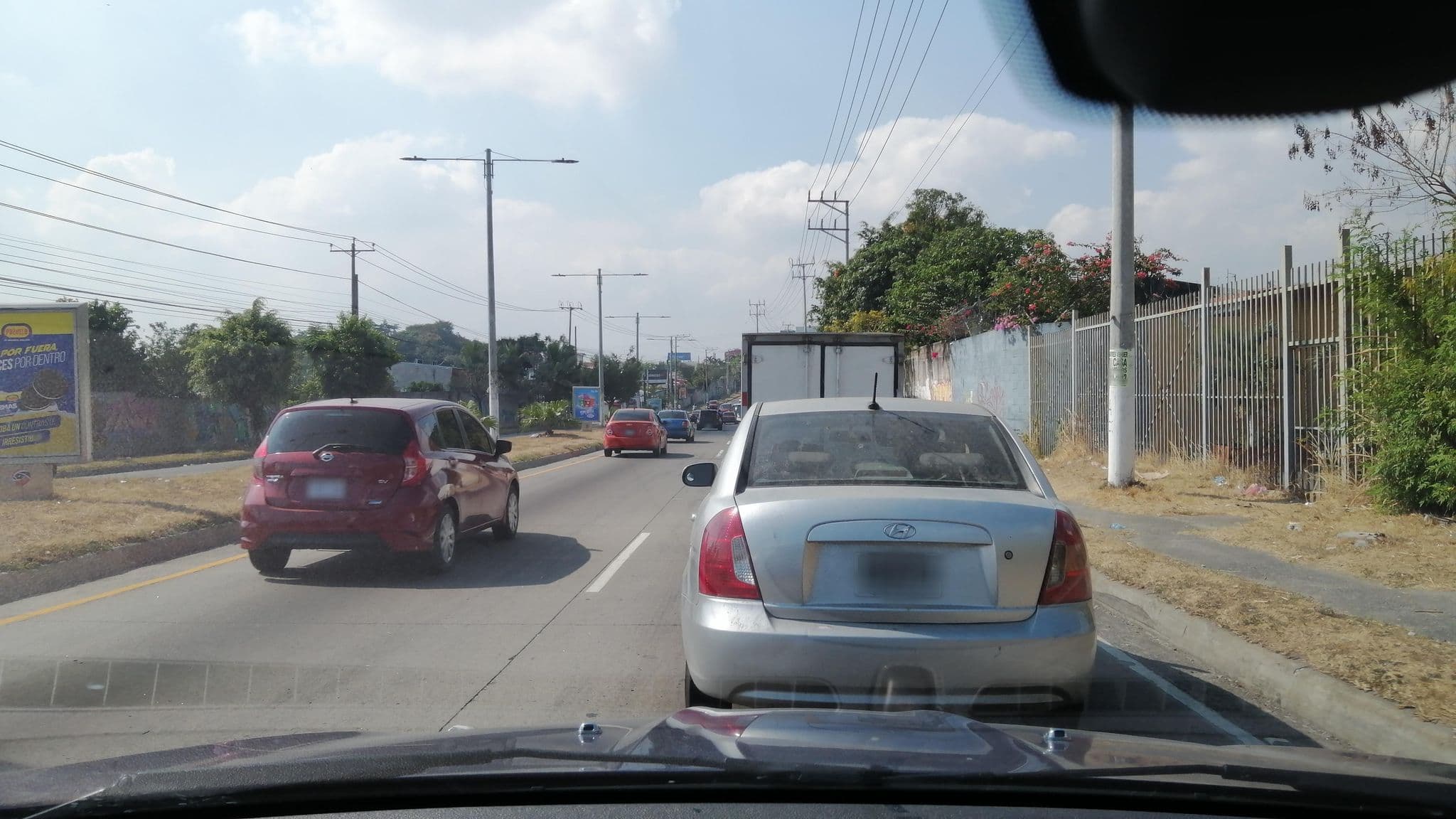 Street view near Motel Constitucion, Ayutuxtepeque — © richardcontre (CC BY-SA · Mapillary)