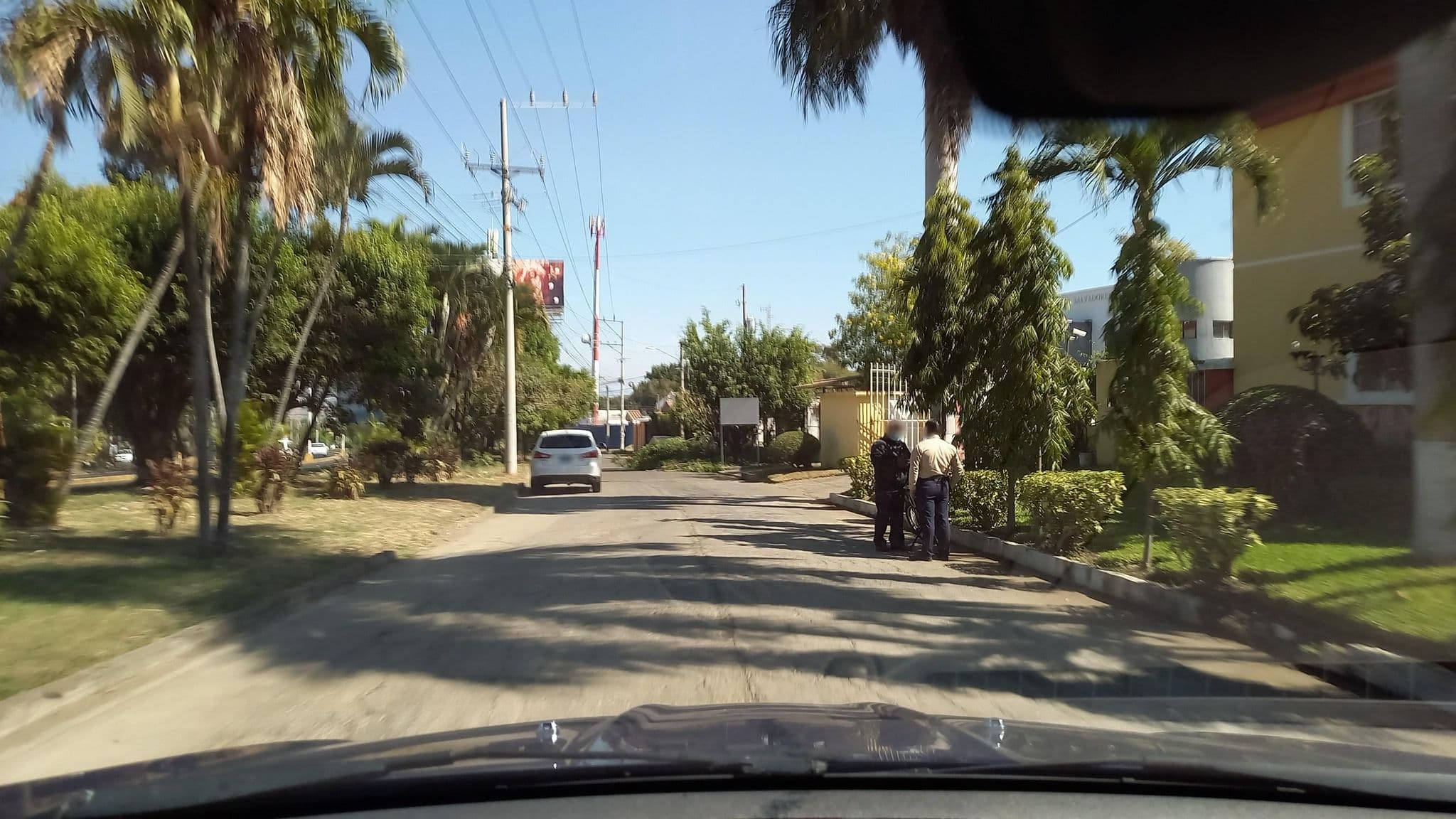Street view near Hotel Tolteka, Santa Ana — © richardcontre (CC BY-SA · Mapillary)
