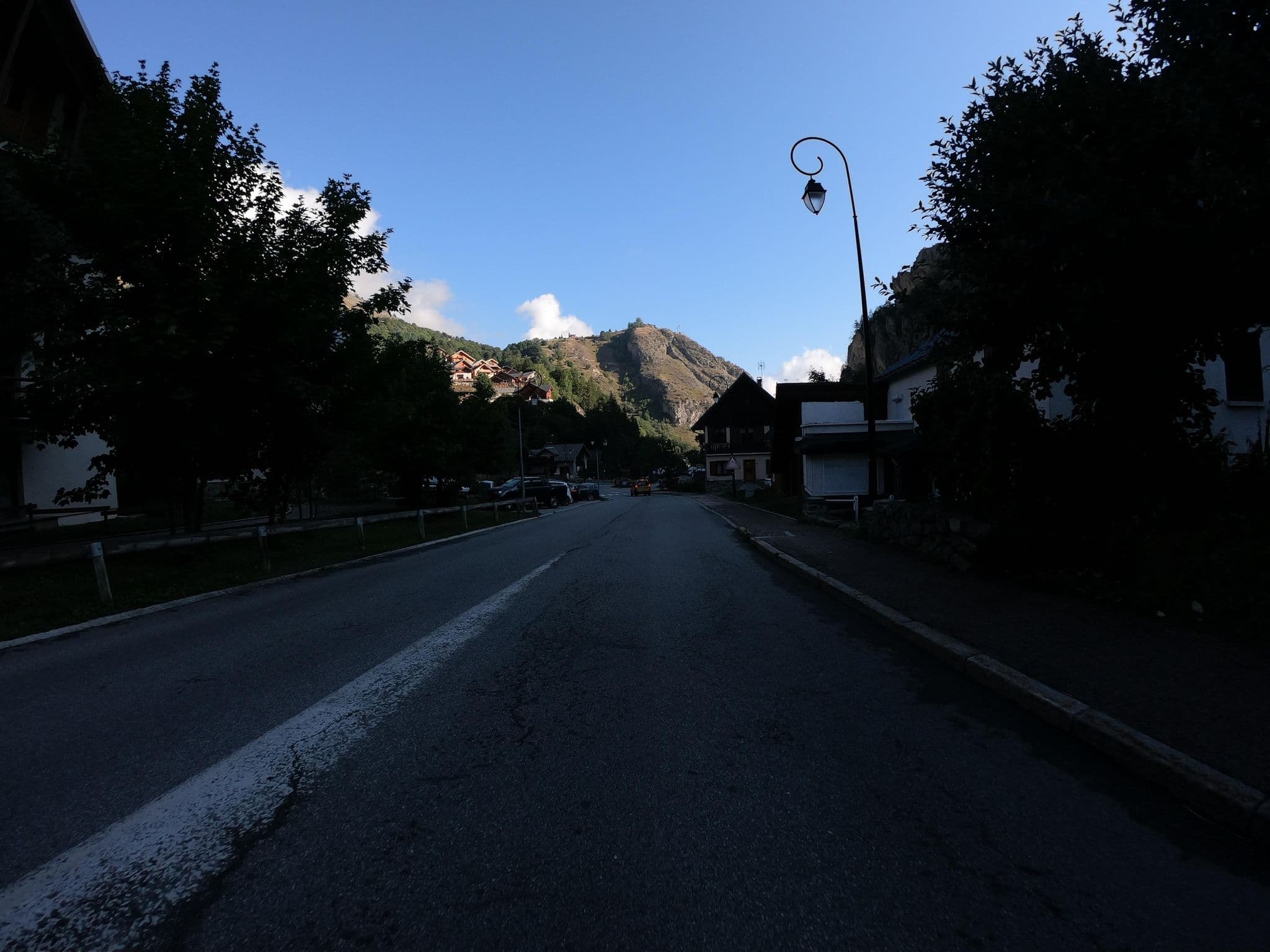 Street view near Le Moulin Benjamin, Valloire