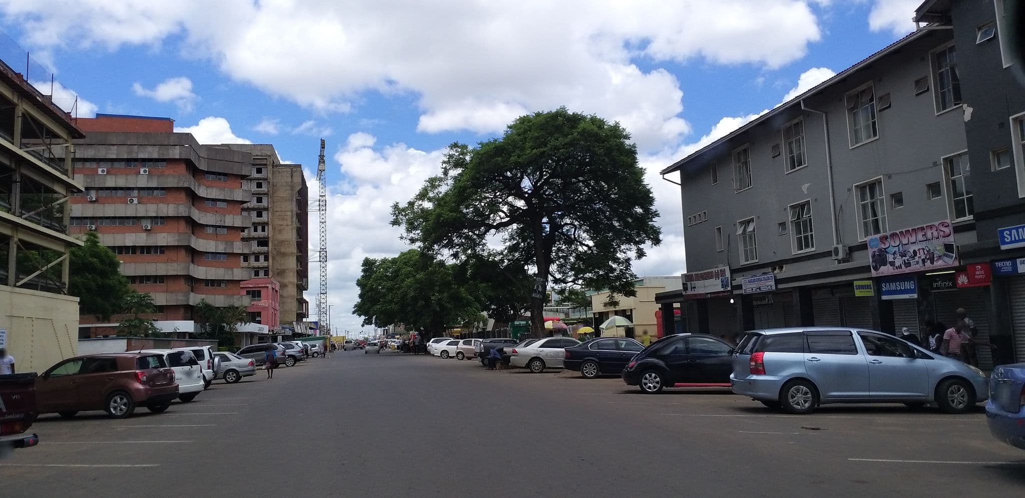 Street view near Protea Hotel, Lusaka — © alterblank (CC BY-SA · Mapillary)
