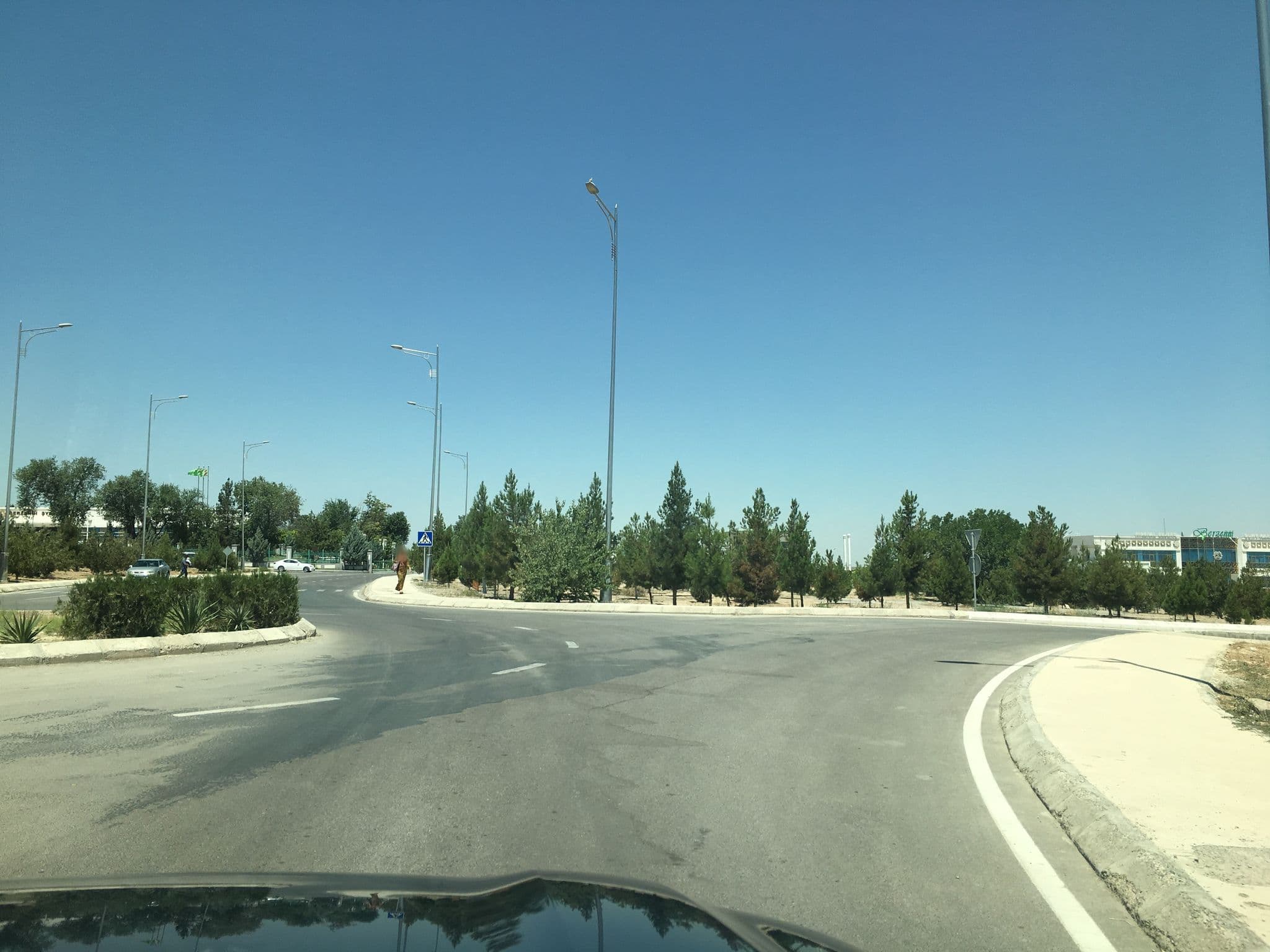 Street view near Berzeññi Şypahanasy, Ashgabat — © apmwa (CC BY-SA · Mapillary)