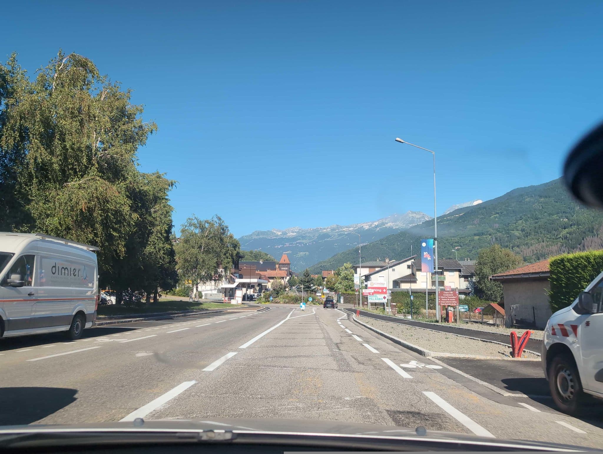 Street view near Hôtel La Tourmaline, Aime — © Wodner (CC BY-SA · Mapillary)