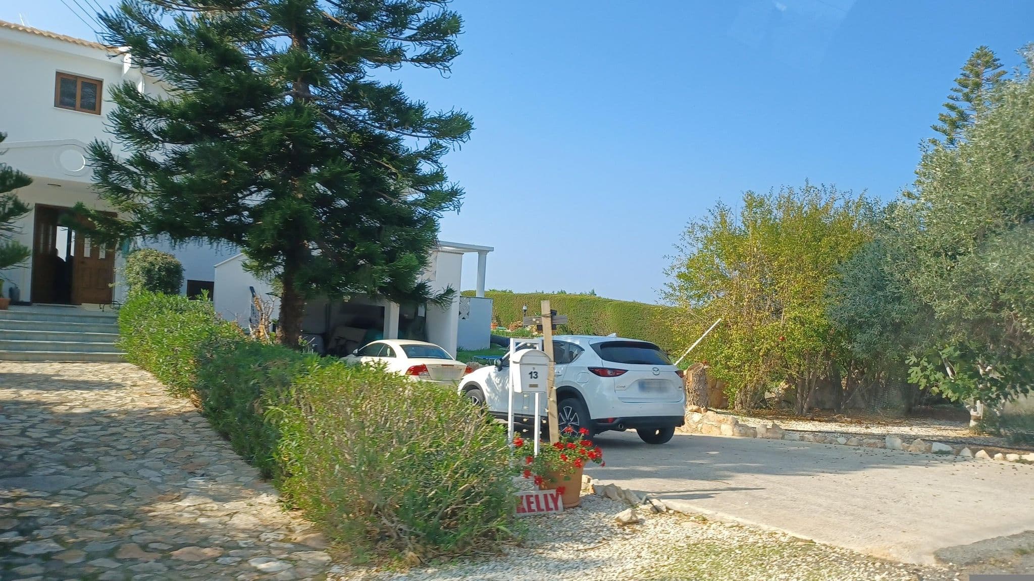 Street view near Villa Kelly, Pégeia — © noa1 (CC BY-SA · Mapillary)