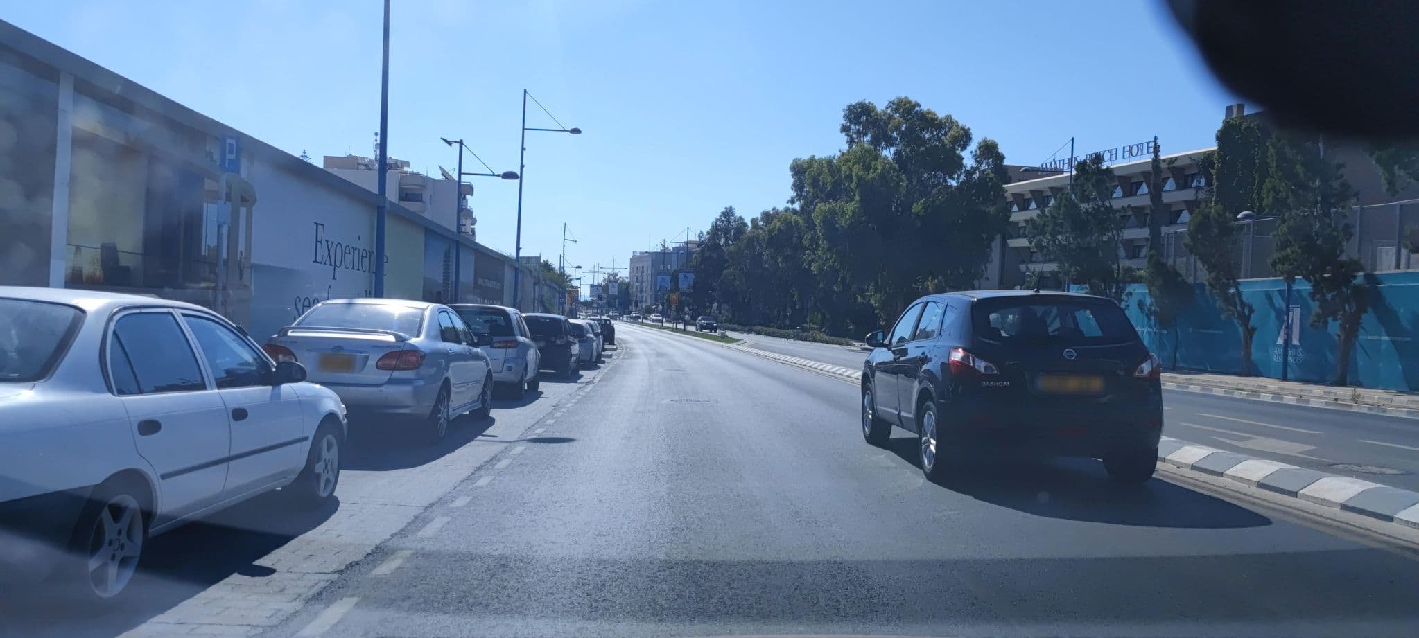 Street view near Golden Arches Hotel, Ágios Týchon — © WhanTwo (CC BY-SA · Mapillary)