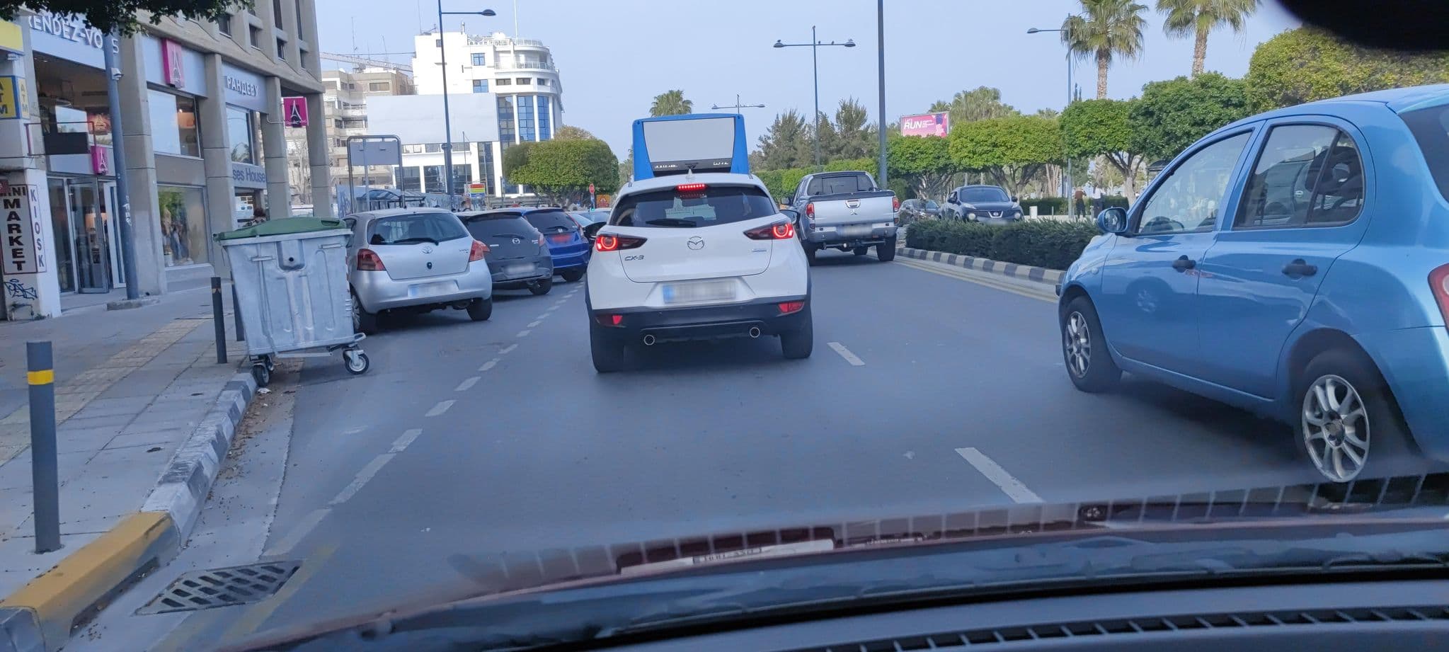 Street view near City Centre Rooms, Limassol — © WhanTwo (CC BY-SA · Mapillary)