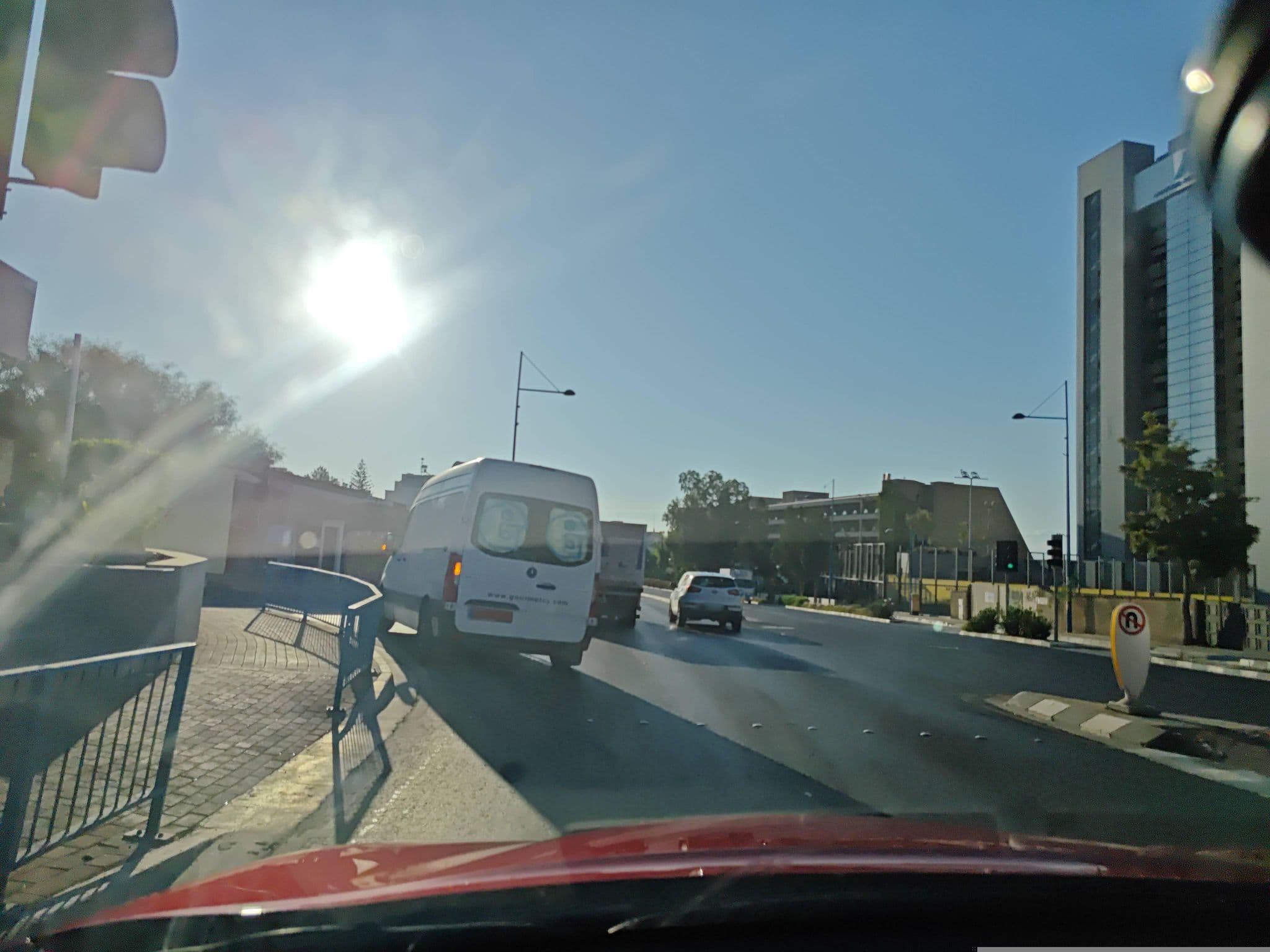 Street view near Anemos Hotel Apartments, Ágios Týchon — © WhanTwo (CC BY-SA · Mapillary)