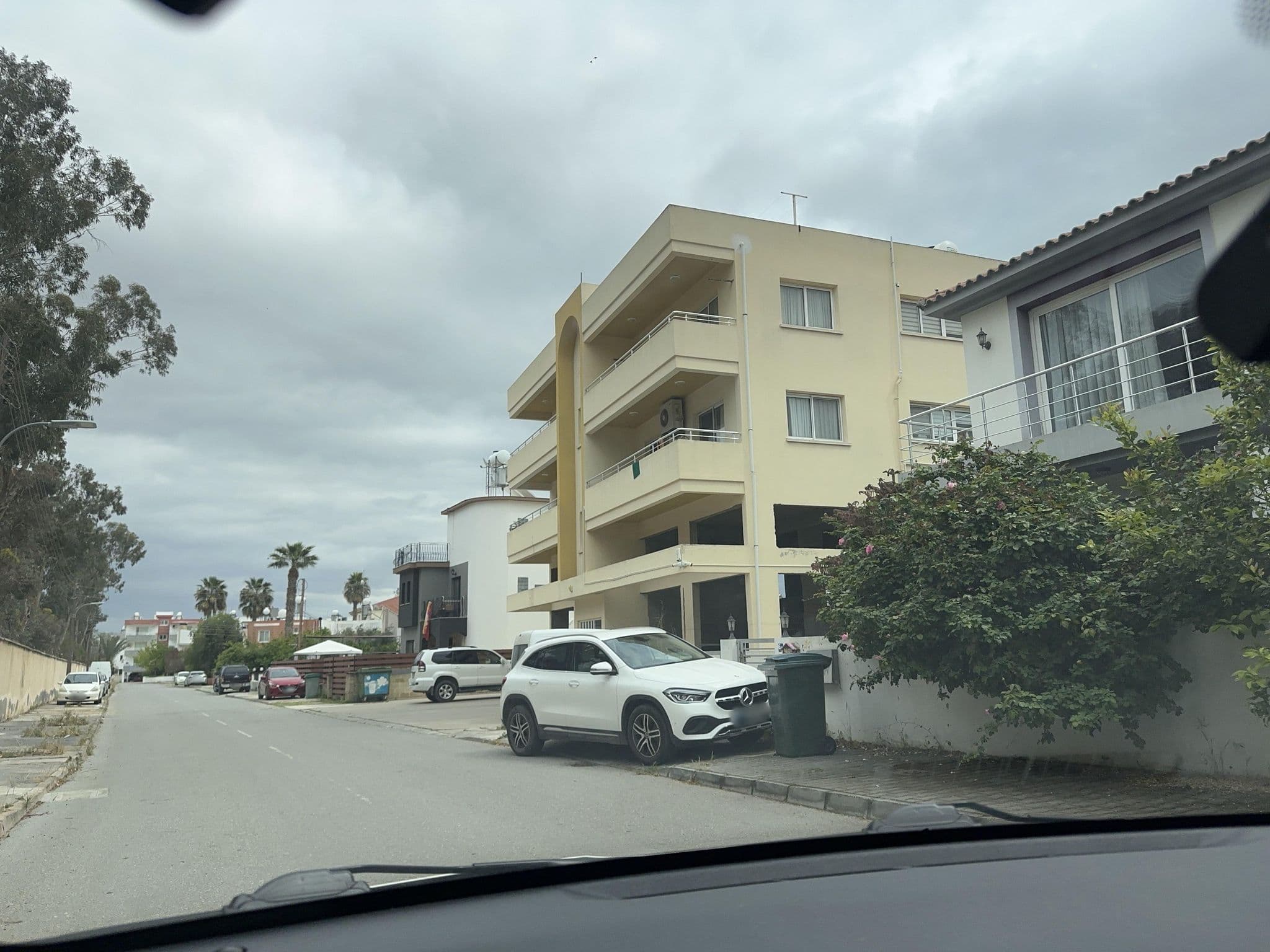 Street view near Emre's Bed, Ágios Dométios — © pilotbulut (CC BY-SA · Mapillary)